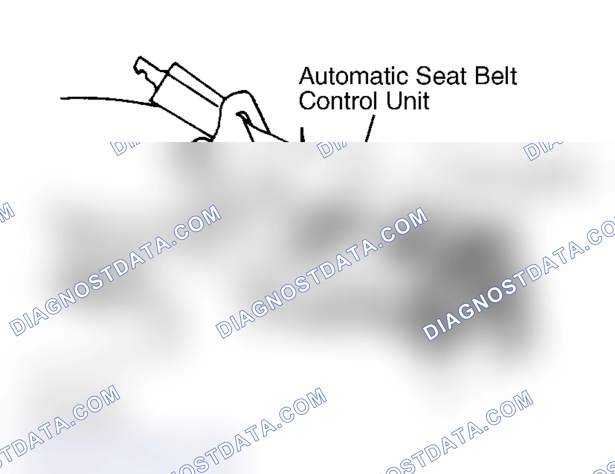 Scheme 42: Automatic Seat Belt Control Unit & Outer Switch (Symbol G, H)