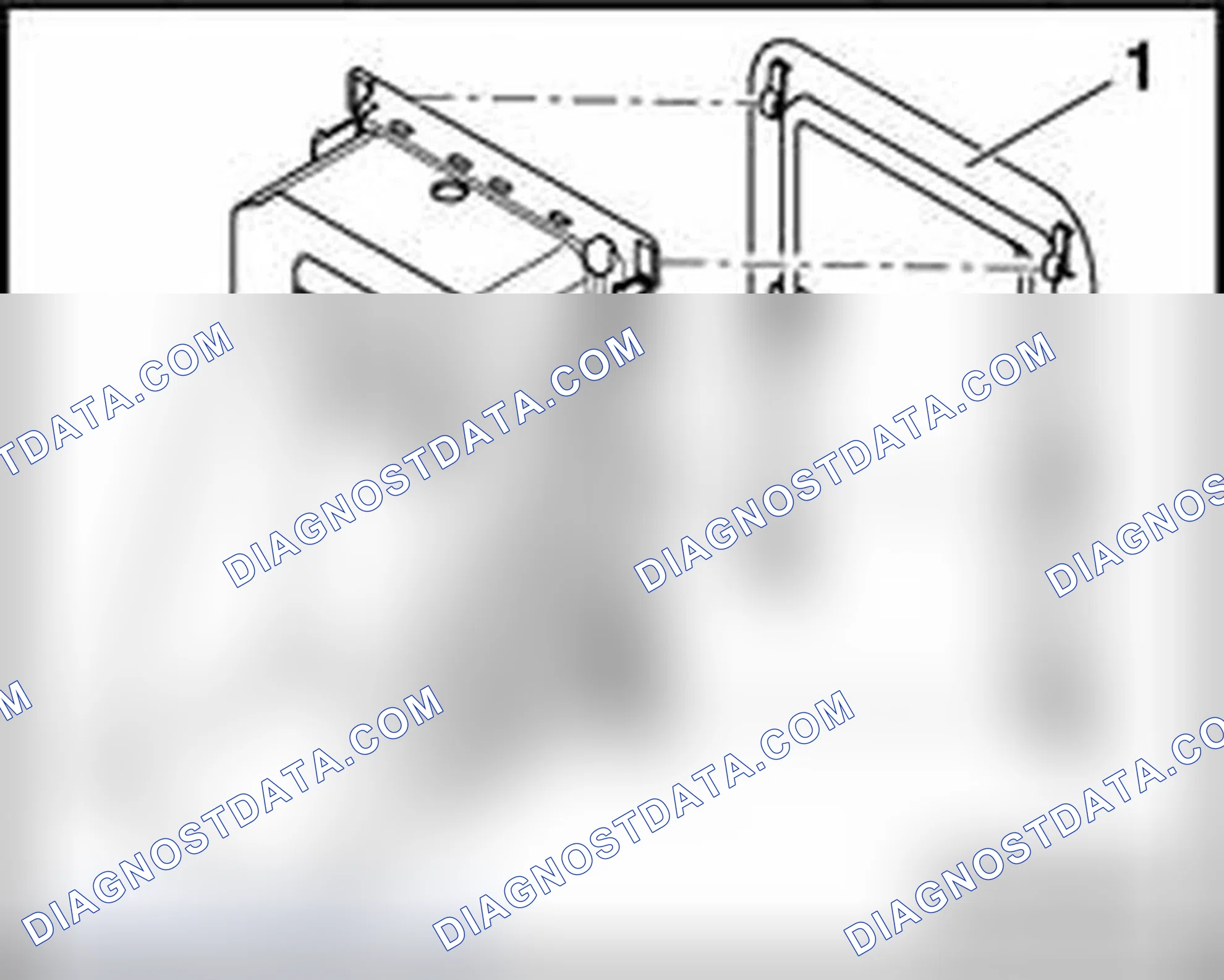 Scheme 274: Removing and installing trim for through-load bag