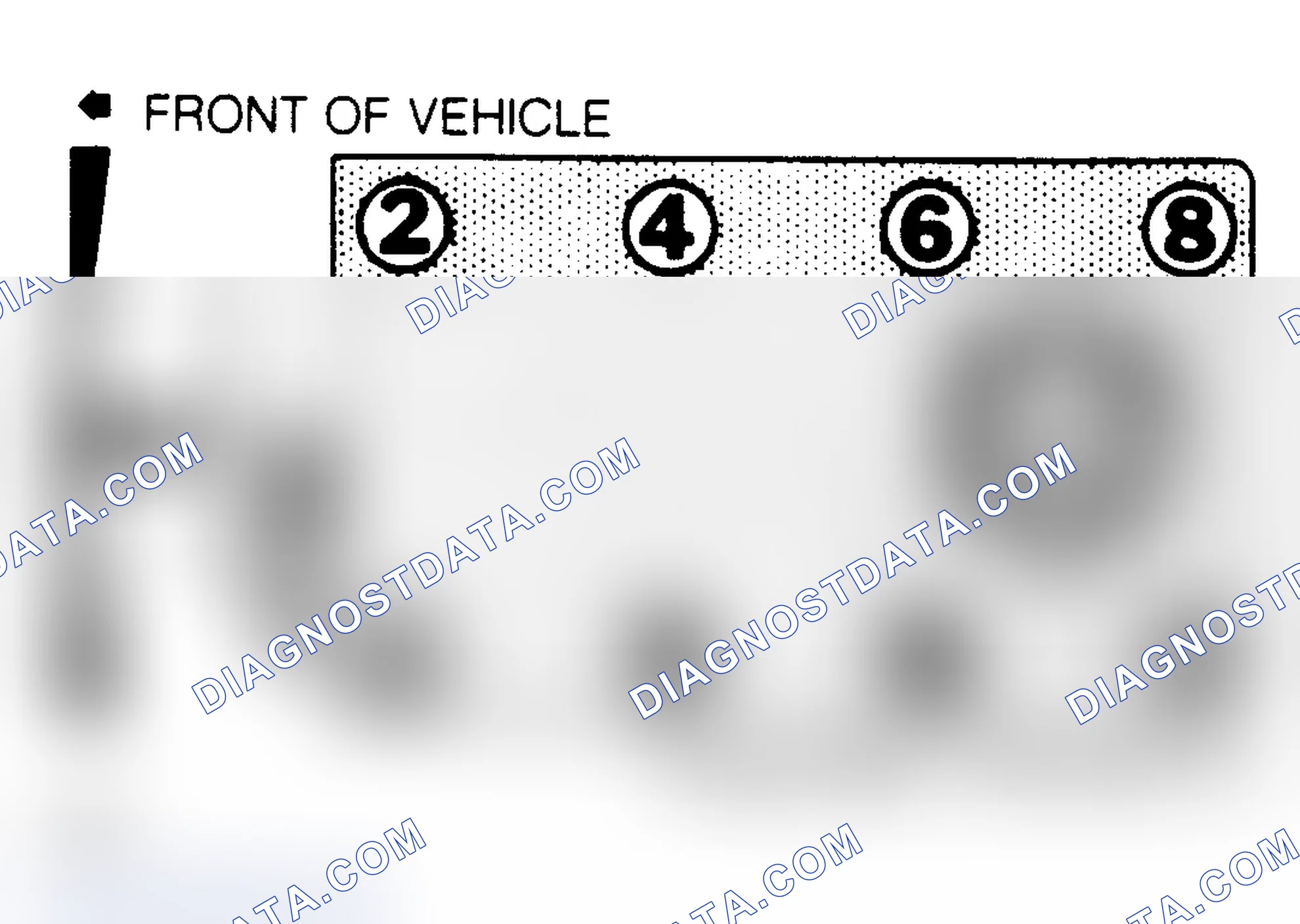 Scheme 2: 5.0L (VIN Y) Firing Order & Timing Marks