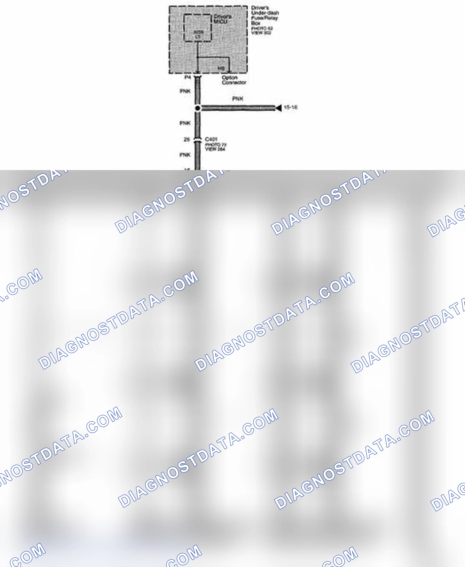 Scheme 298: Audio System Circuit Diagram - Without Navigation (Page 150-5)