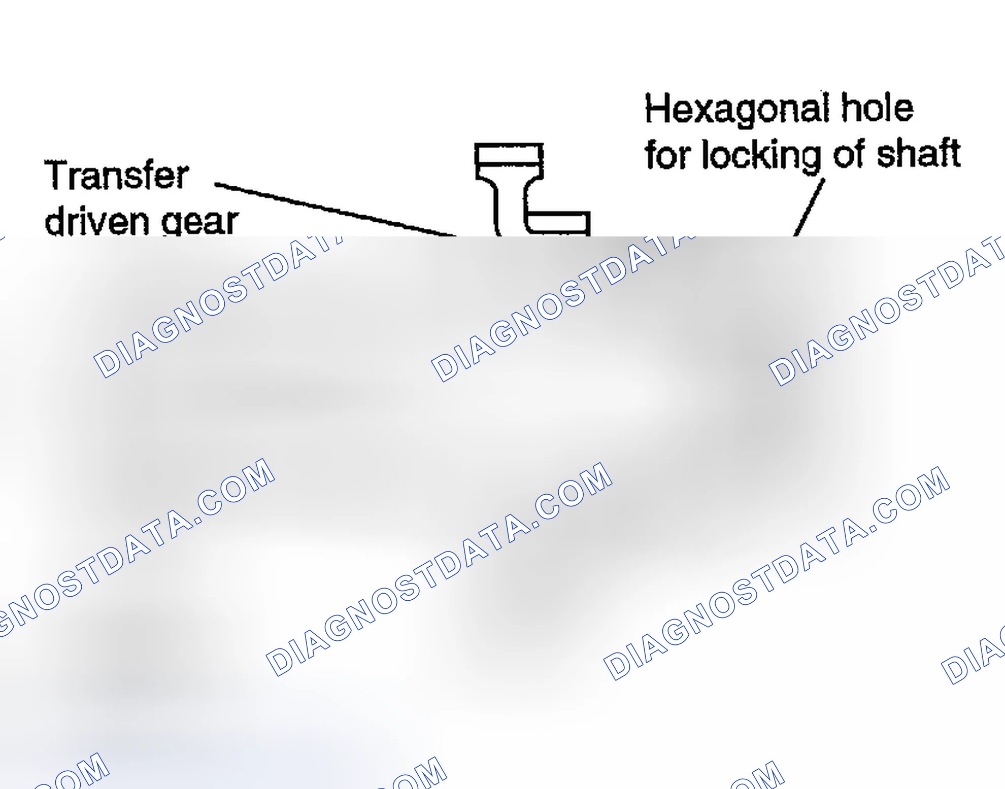 Scheme 156: Output Shaft/Transfer Drive Gear