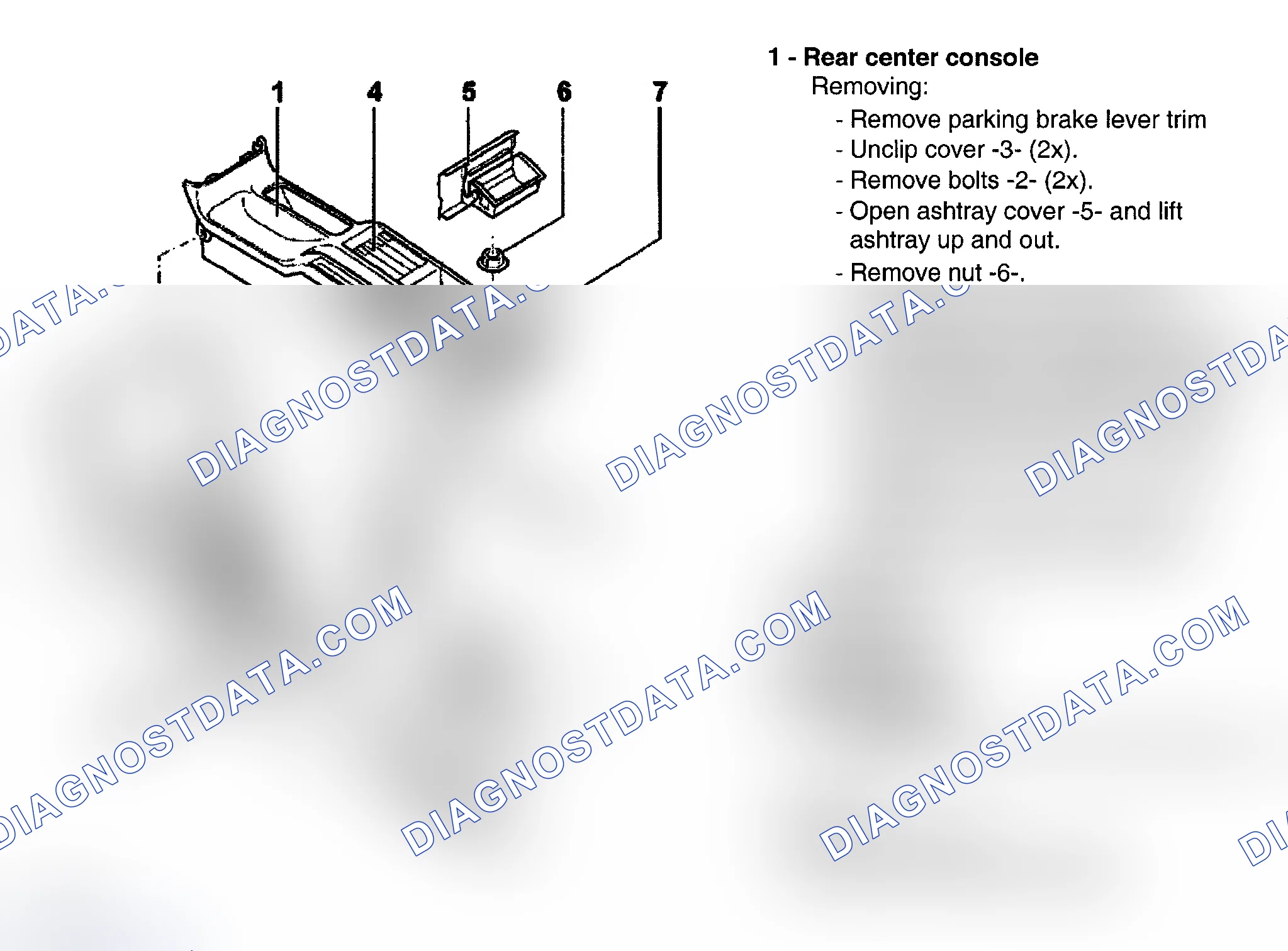 Scheme 10: CENTER CONSOLE