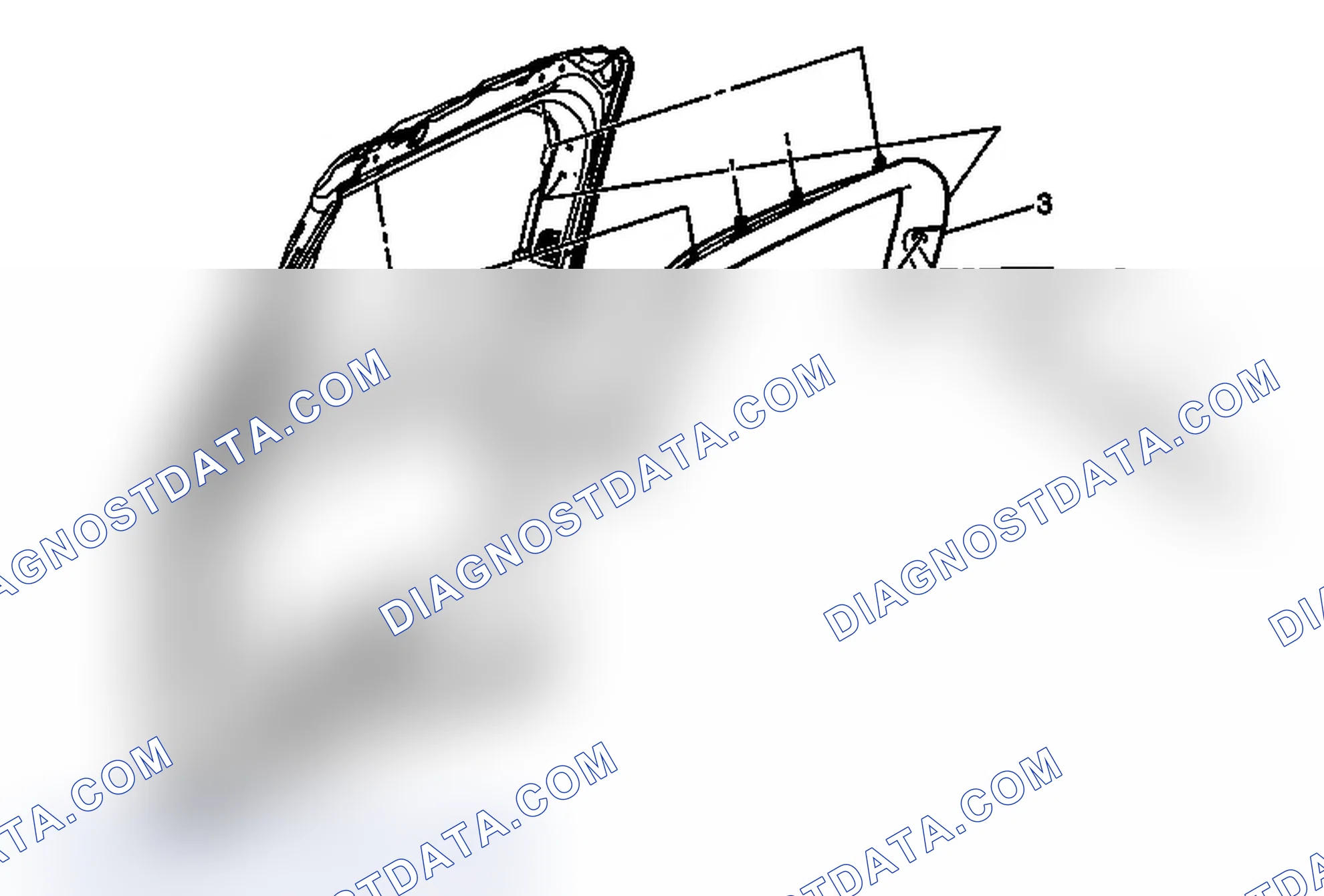 Scheme 95: Liftgate Garnish Molding Replacement (TB5)