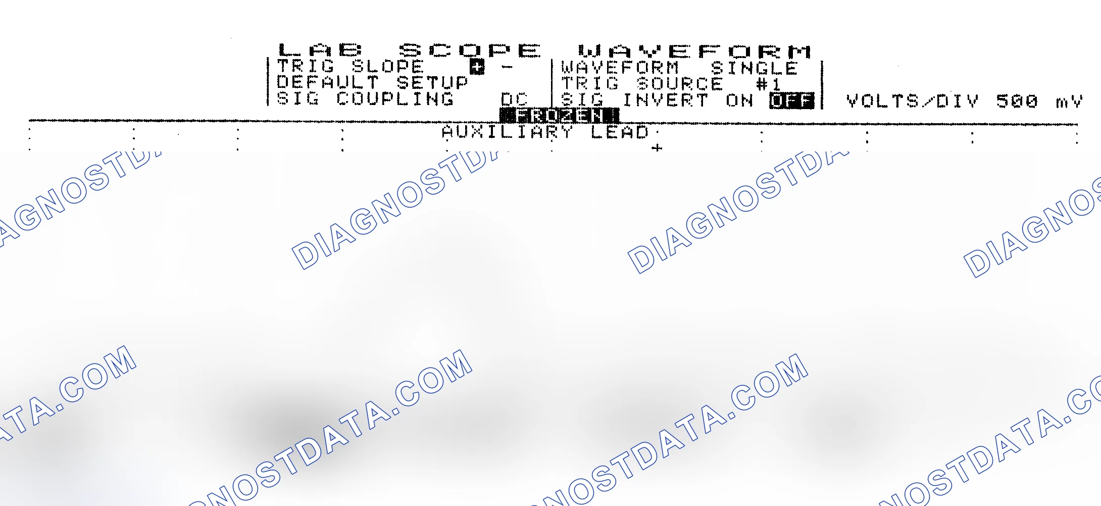Scheme 10: Single Injector w/Excessive Current Flow - Current Pattern