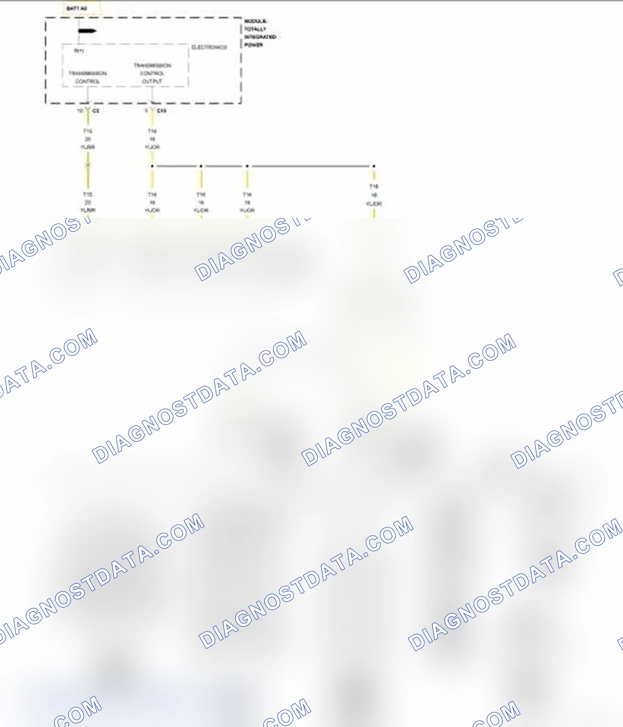 Scheme 190: P128B-TCM POWER CONTROL CIRCUIT 2 LOW