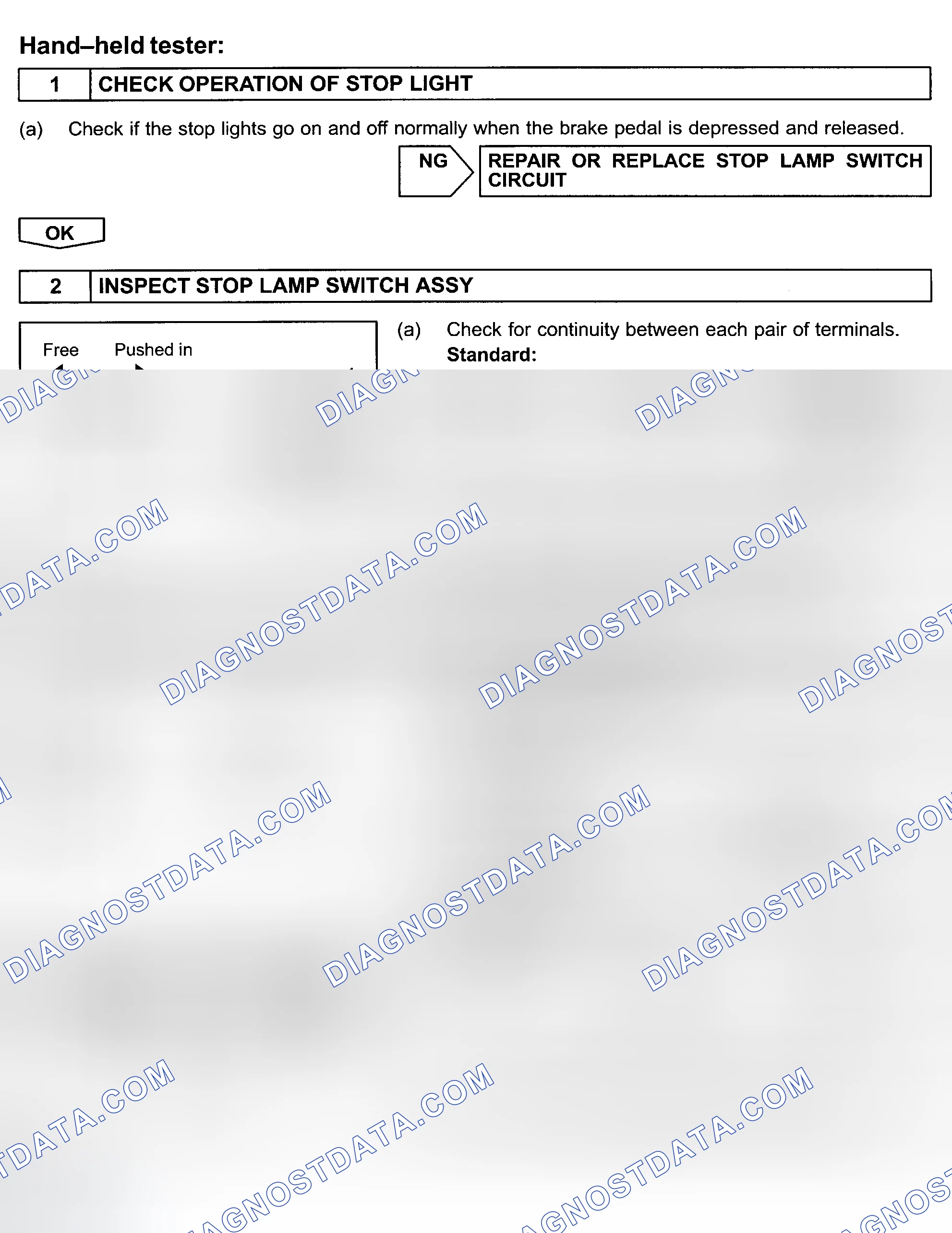Scheme 786: Diagnosis & Repair