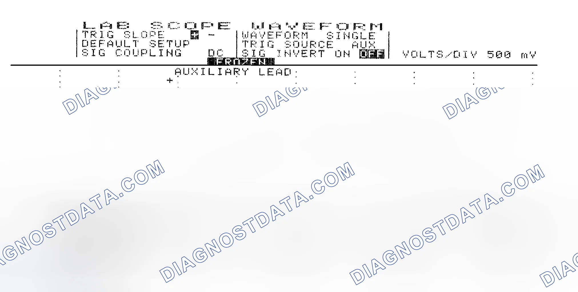 Scheme 14: Single Injector w/Excessive Current Flow - Current Pattern