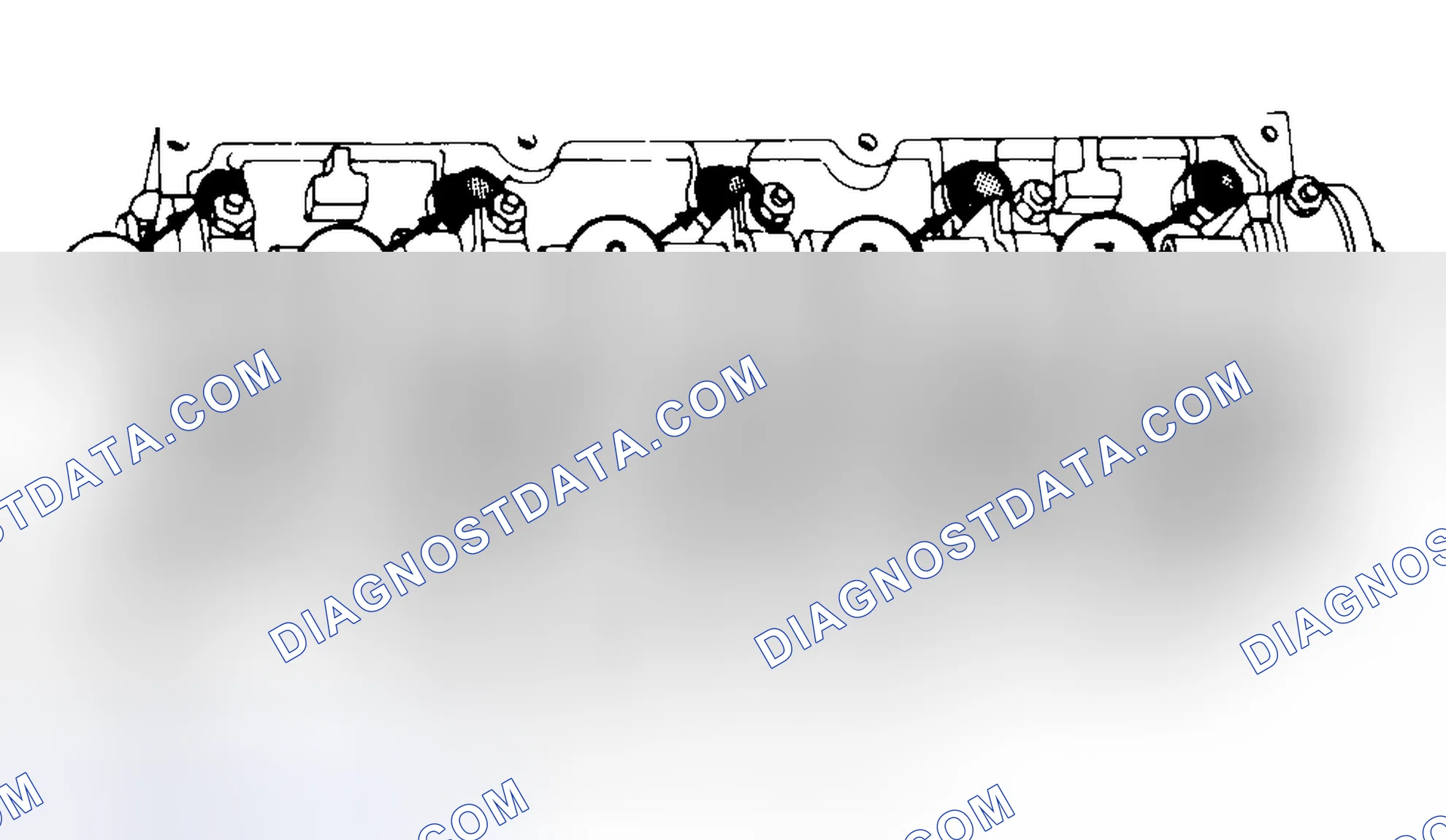 Scheme 7: Typical Cylinder Head Tightening or Loosening Sequence