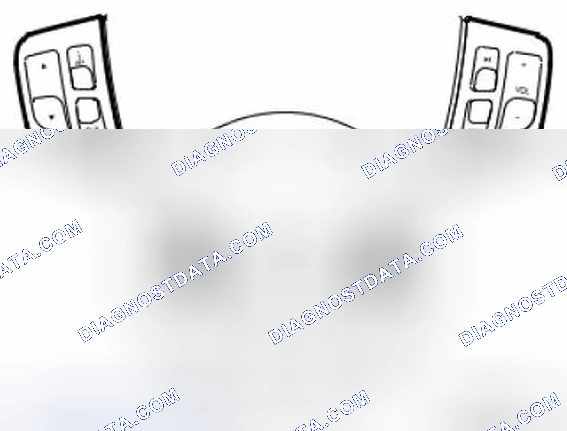 Scheme 217: Steering wheel control (switches)