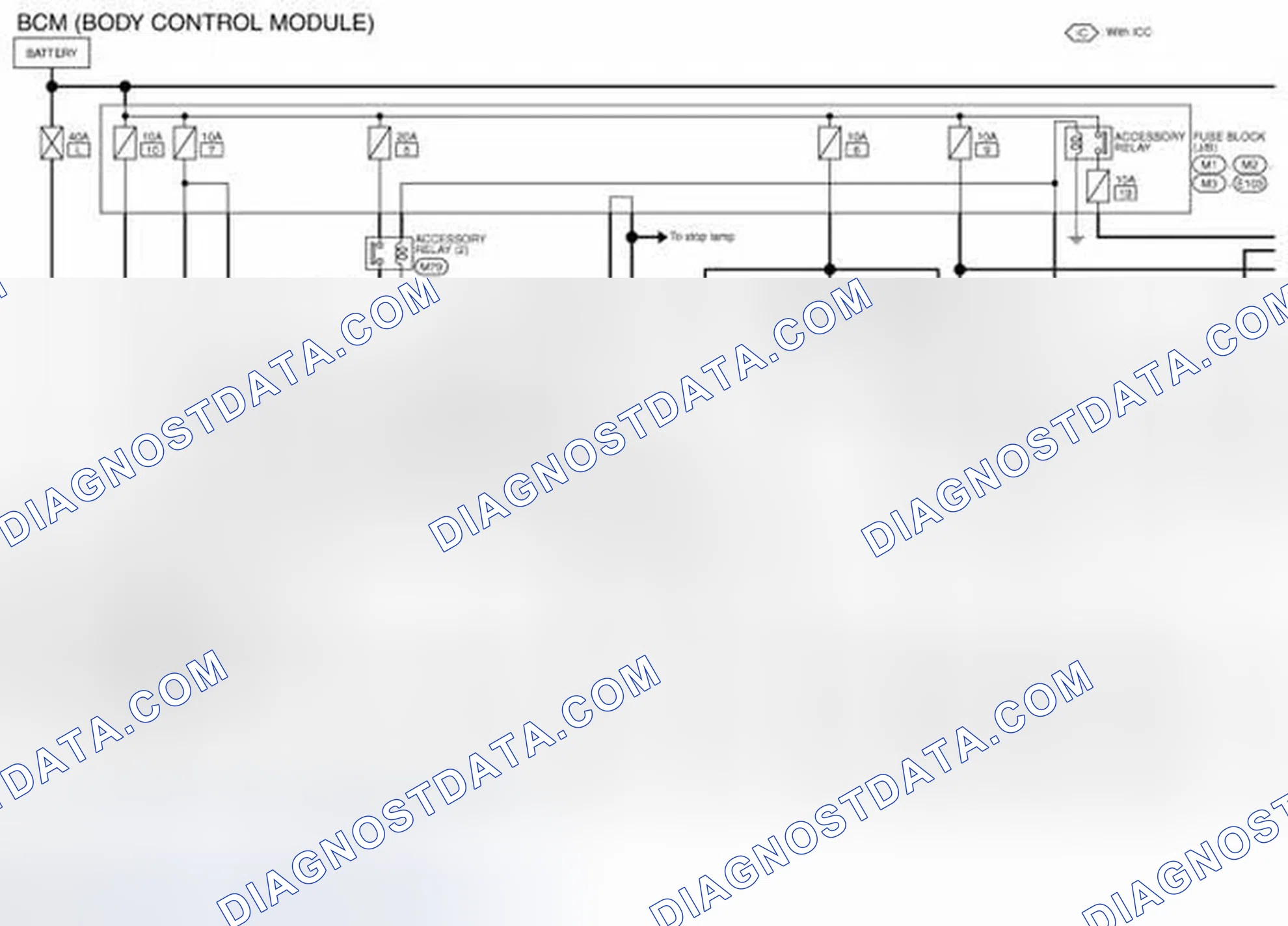 Scheme 6: WIRING DIAGRAM - BCM