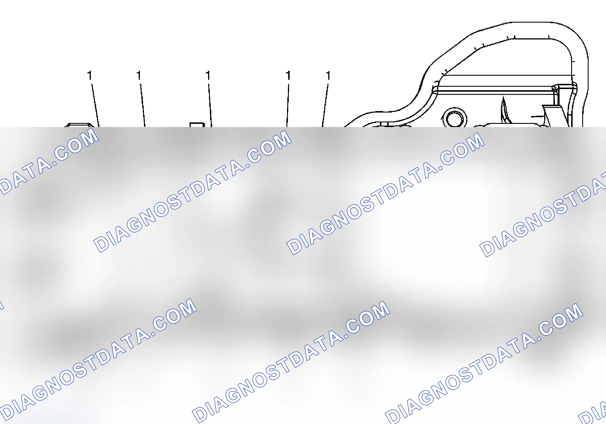 Scheme 138: Upper Oil Pan - Top View