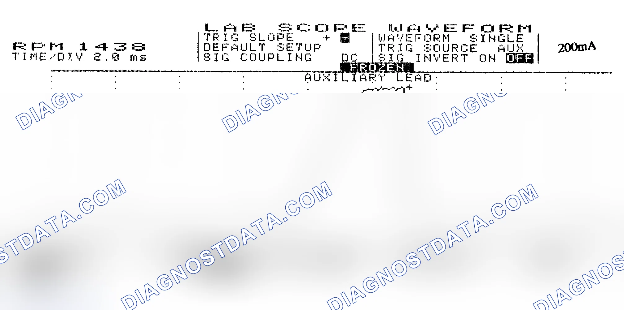 Scheme 15: Single Injector w/Normal Current Flow - Current Pattern