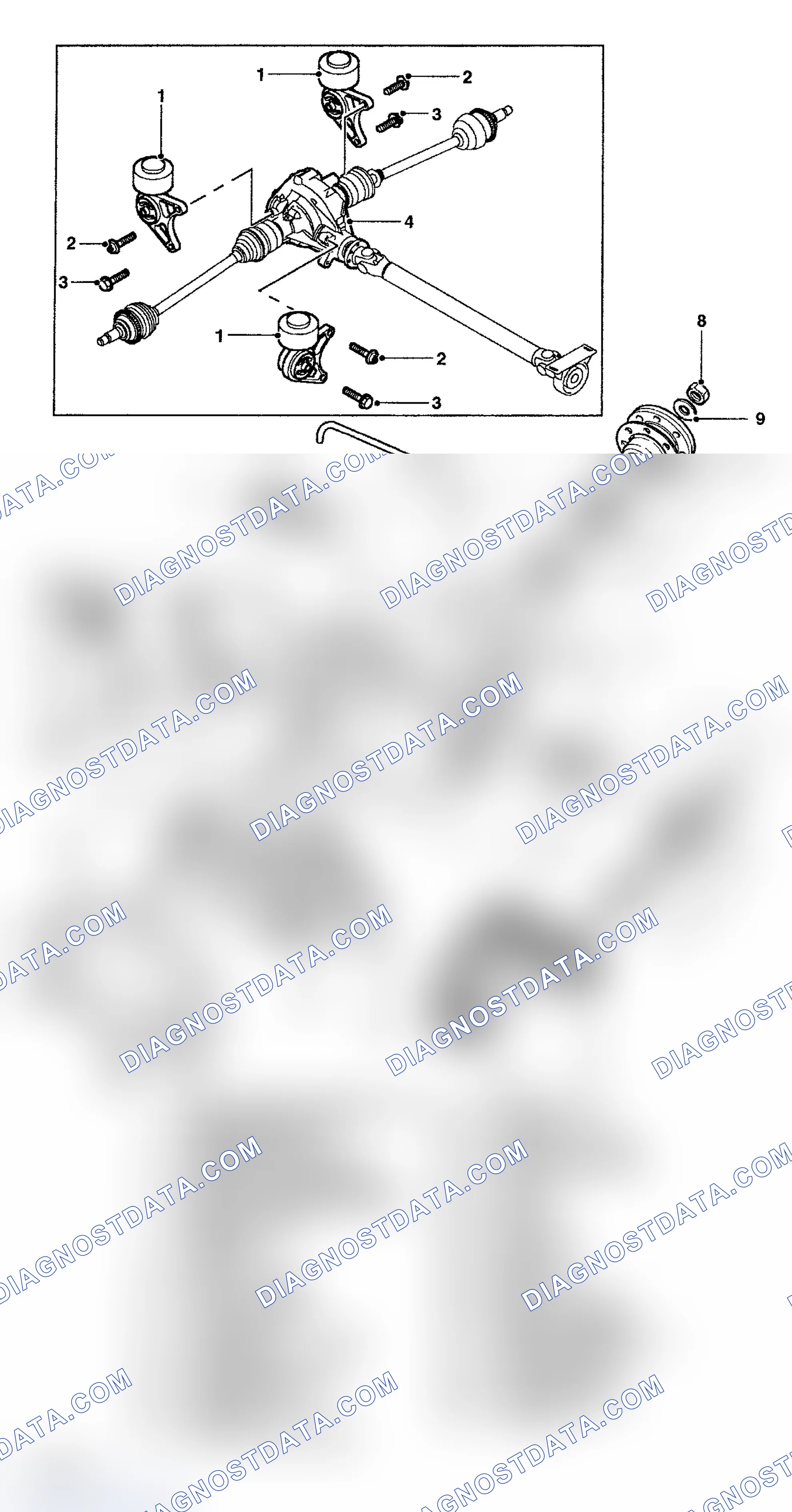 Scheme 54: REAR DIFFERENTIAL