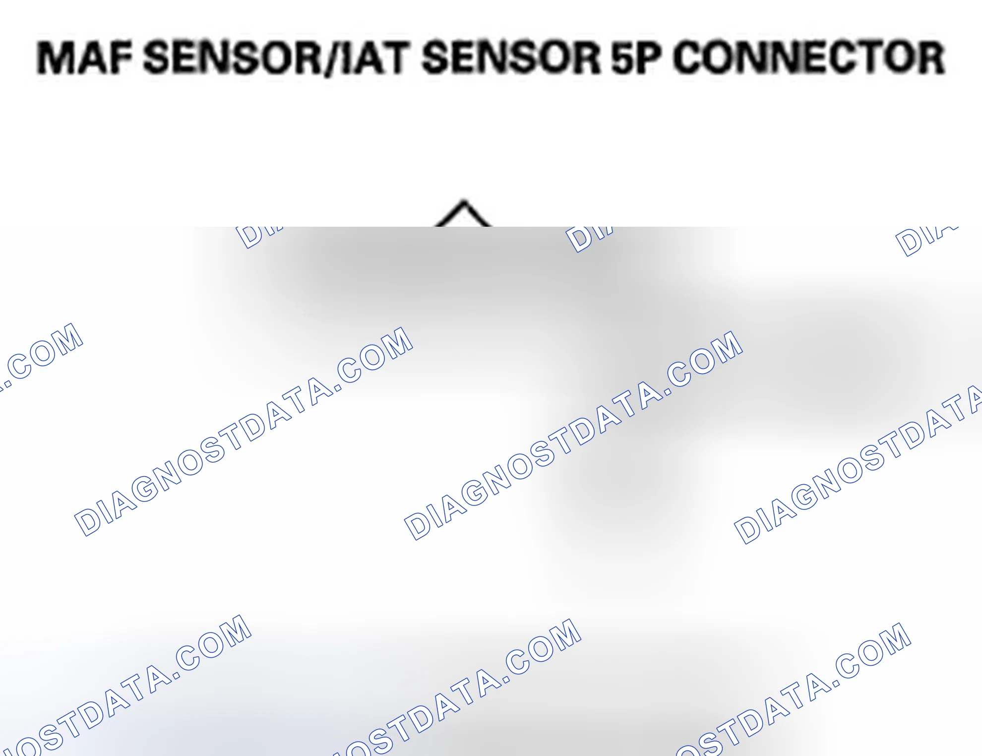 Scheme 65: DTC P0102: MAF Sensor Circuit Low Voltage