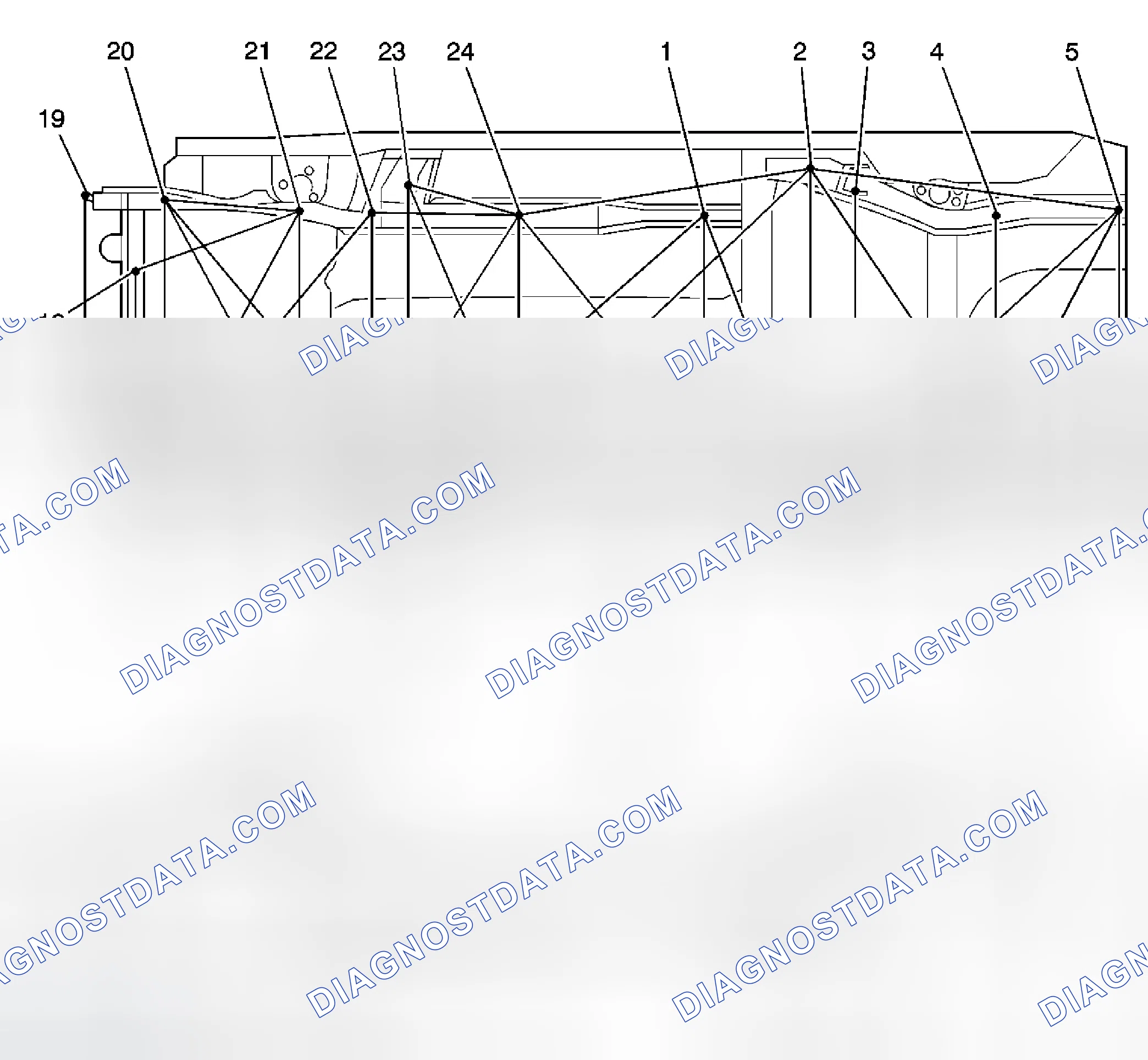 Scheme 1: Underbody Dimensions 2-Wheel Drive