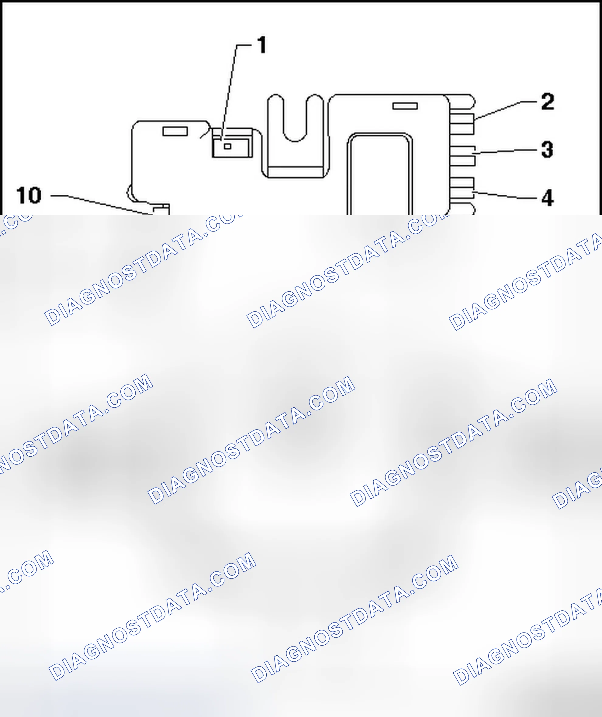 Scheme 21: LEFT ANTENNA MODULE CONNECTORS
