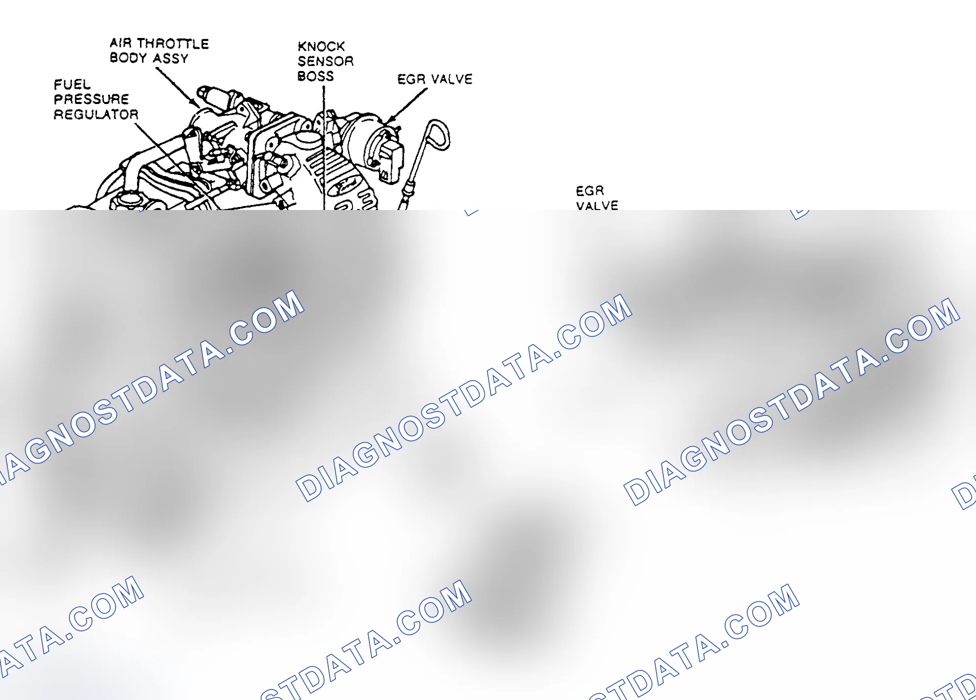 Scheme 5: 2.3L RWD SPARK PLUG WIRE ROUTING