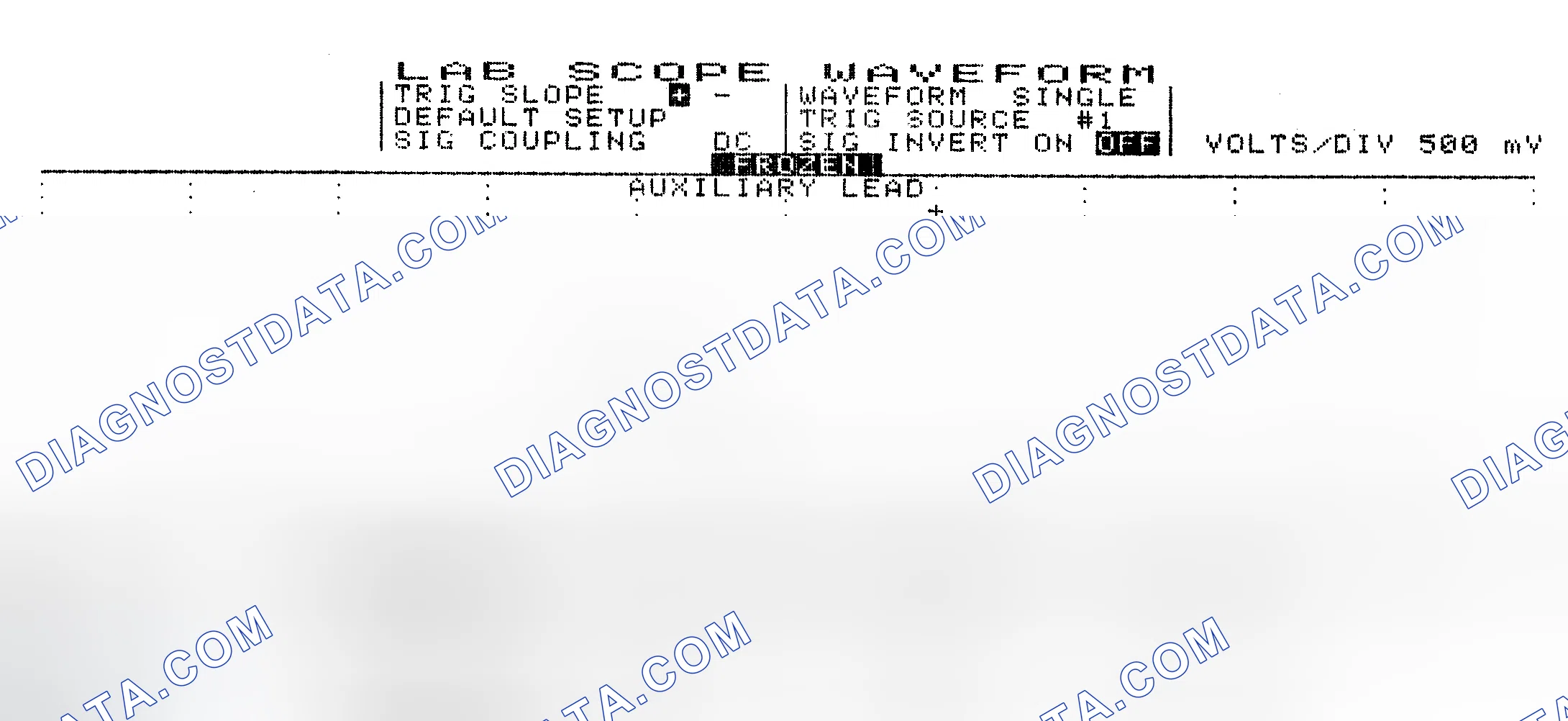 Scheme 10: Single Injector w/Excessive Current Flow - Current Pattern