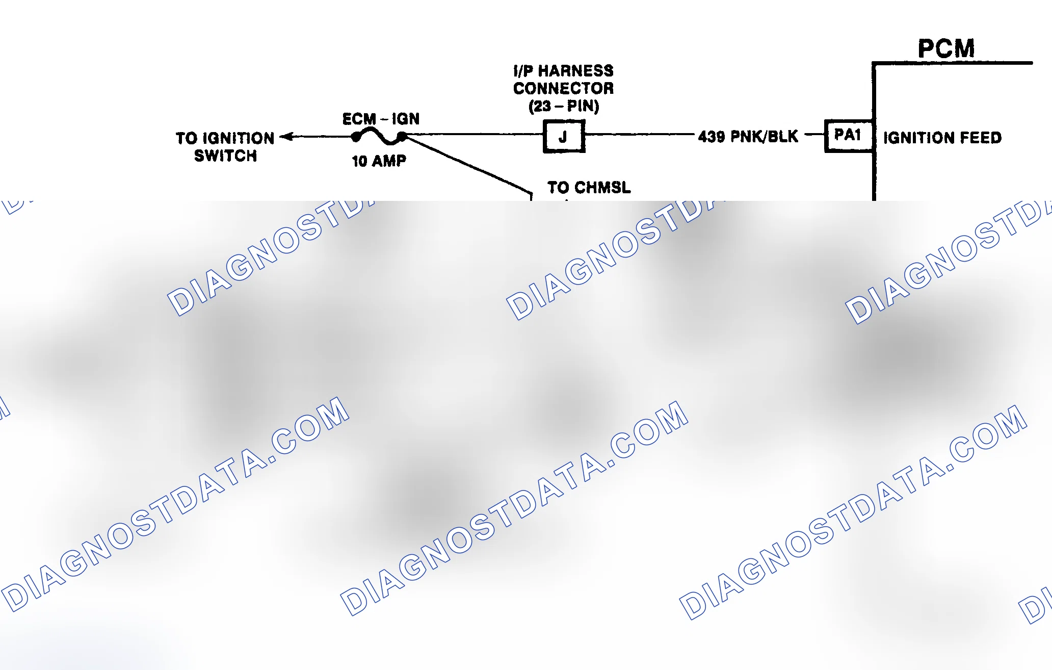 Scheme 349: DTC 41 Schematic ("C" & "K" Series) Brake Switch Circuit Fault