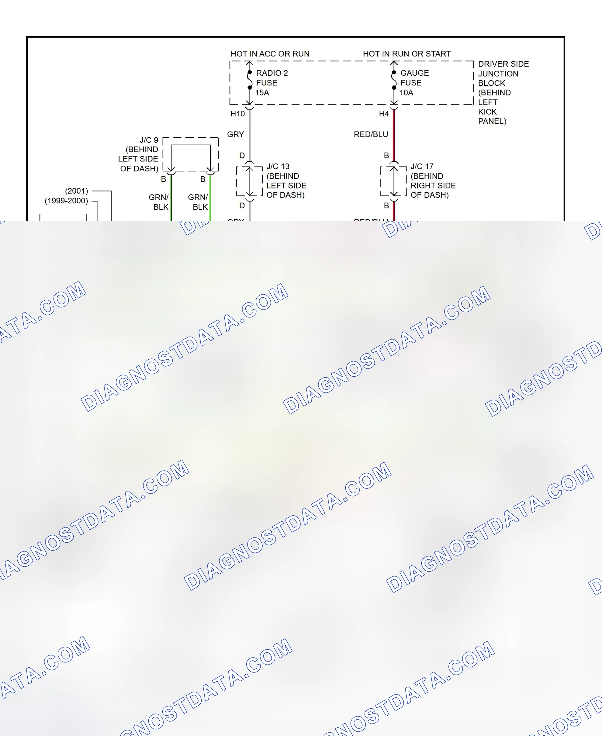 Scheme 364: Shift Interlock System Wiring Diagram (2001 - Lexus GS430)