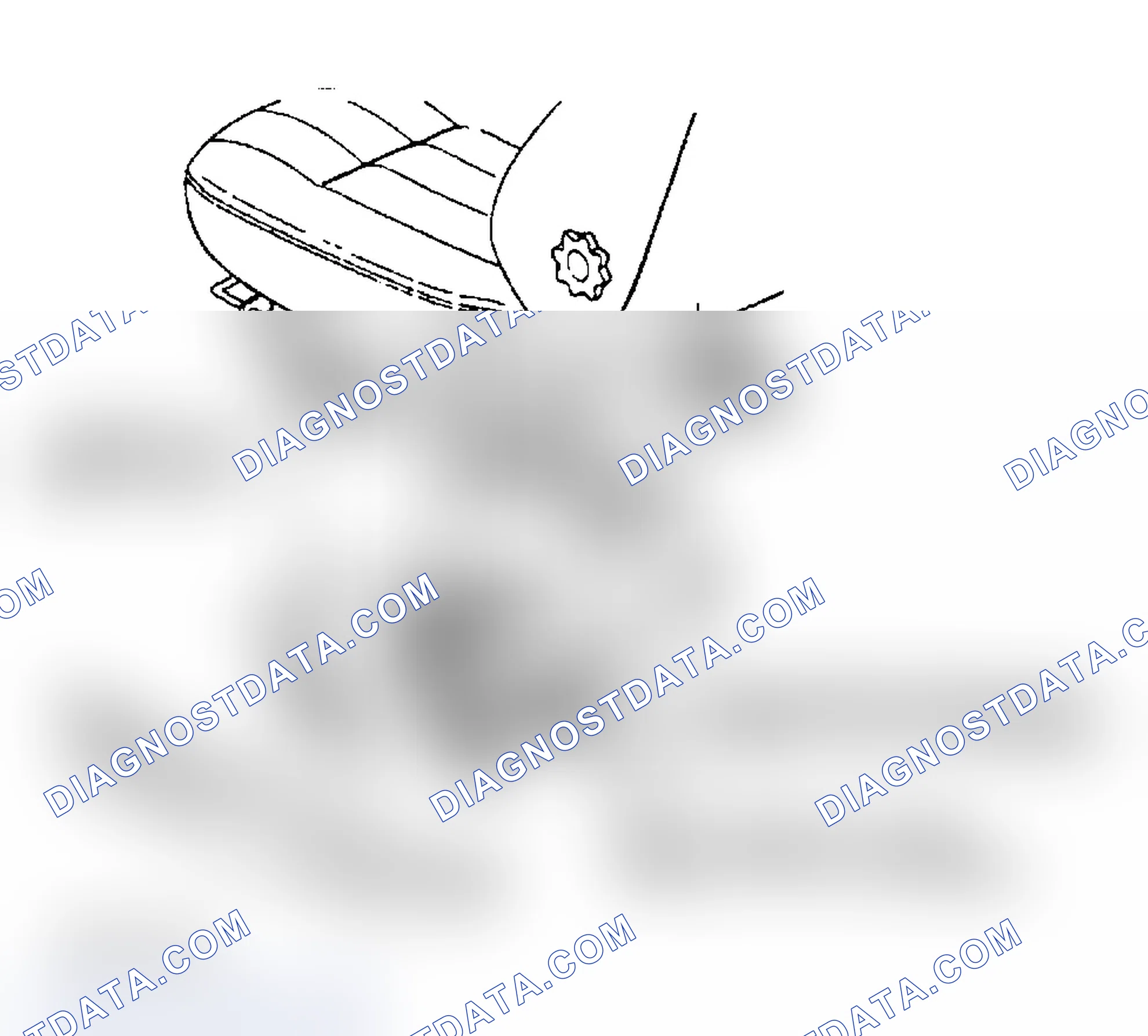 Scheme 59: Locating Side Impact & Seat Belt Pretensioner Yellow 2-Pin Connectors (Montana, Silhouette & Venture)
