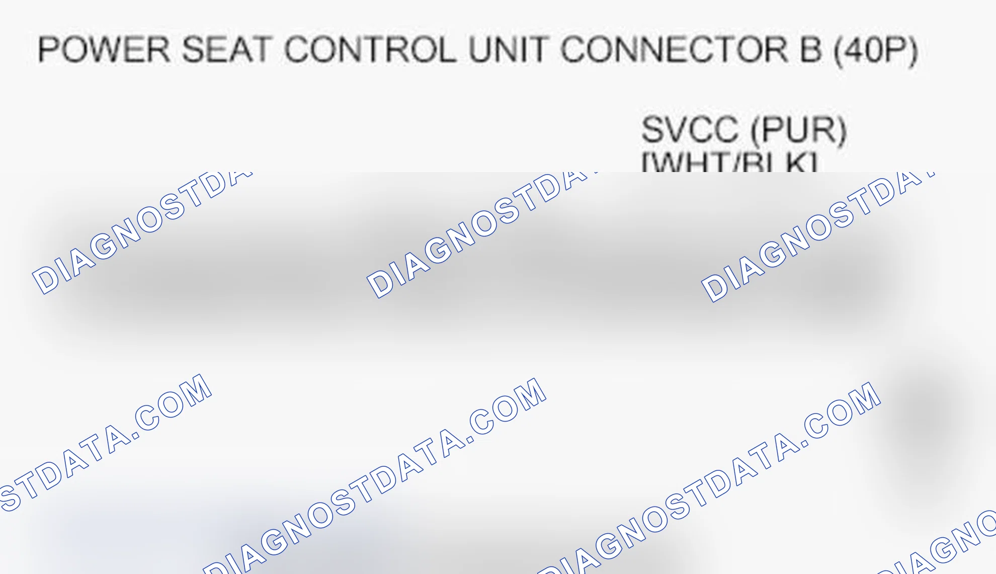 Scheme 158: DTC B1836: Power Seat Position Sensor Circuit Short