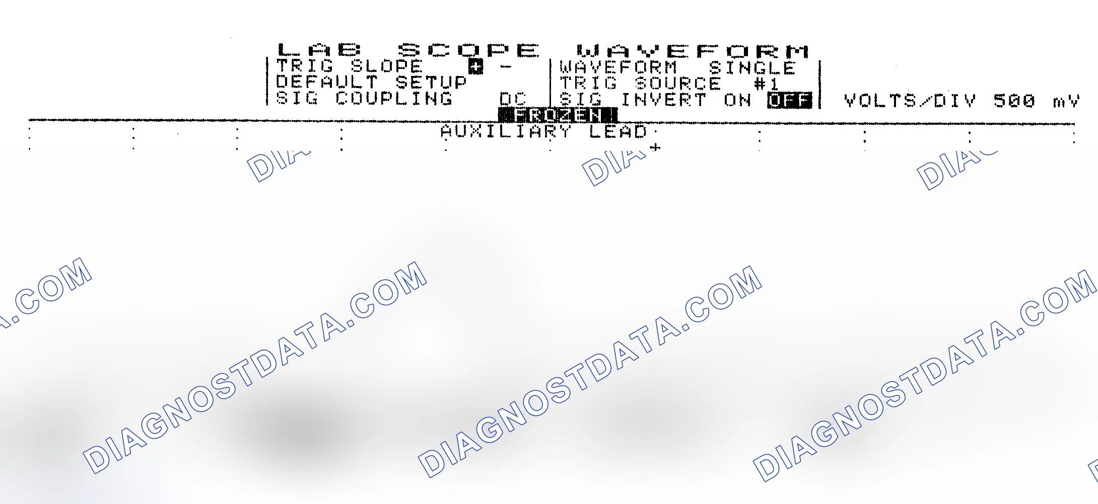 Scheme 10: Single Injector w/Excessive Current Flow - Current Pattern