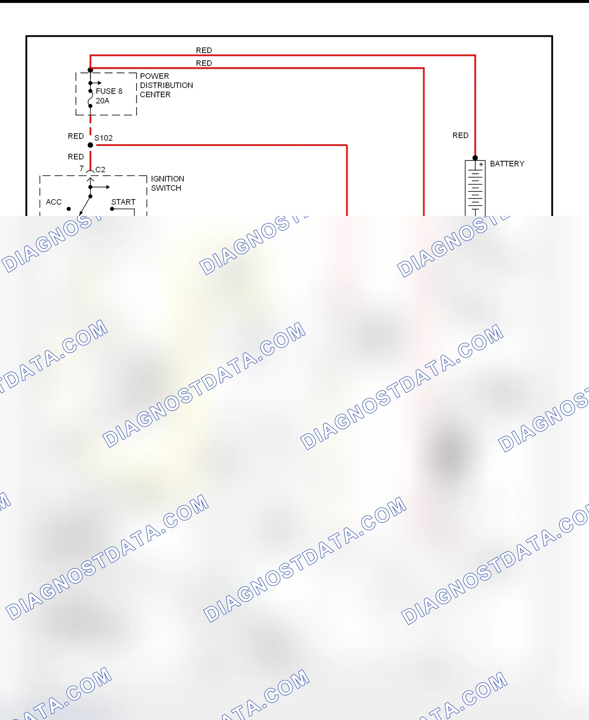 Fig. 4: Starting System Wiring Diagram (Breeze, Cirrus & Stratus)