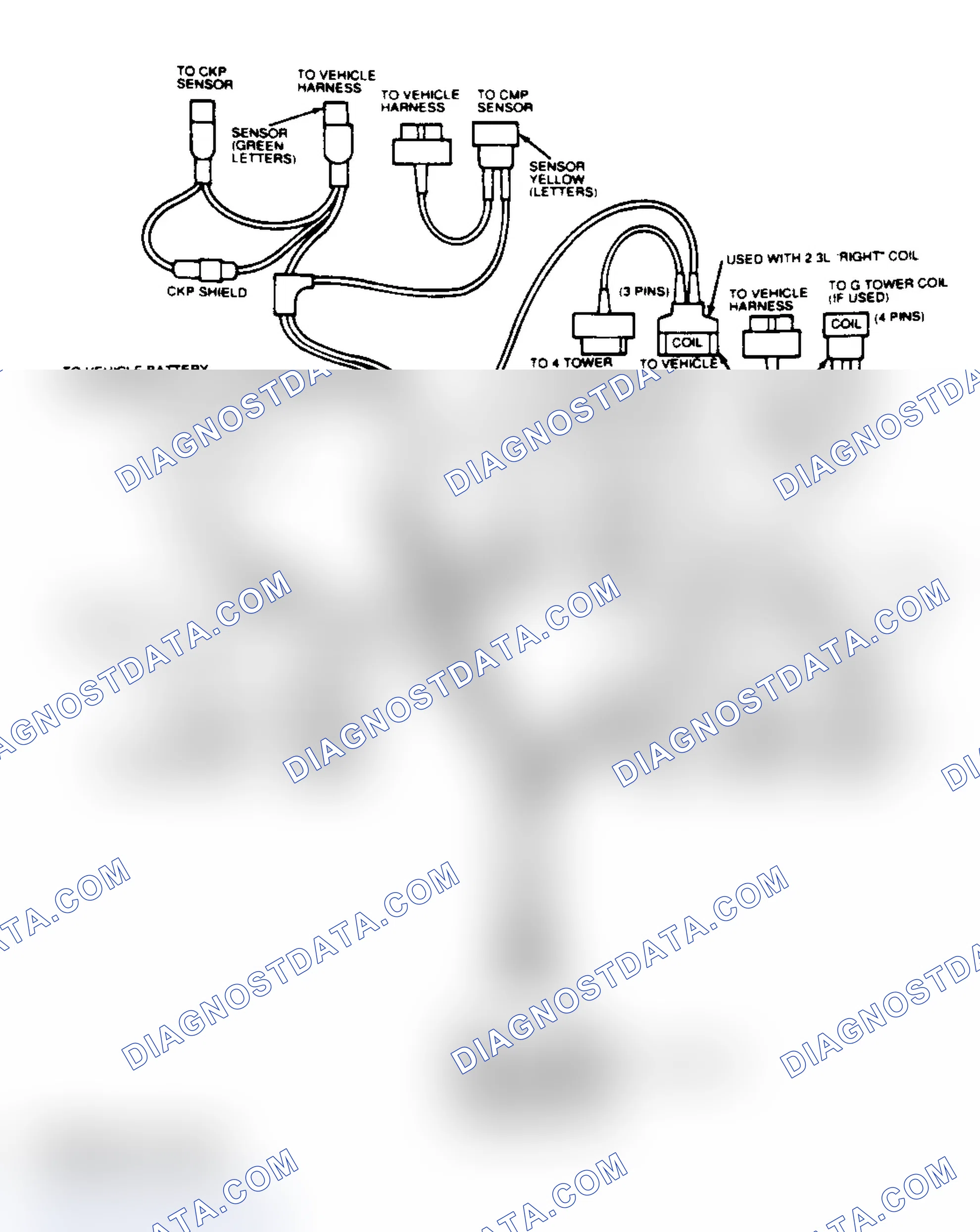 Scheme 177: Low Data Rate - Diagnostic Cable (Mustang 2.3L)
