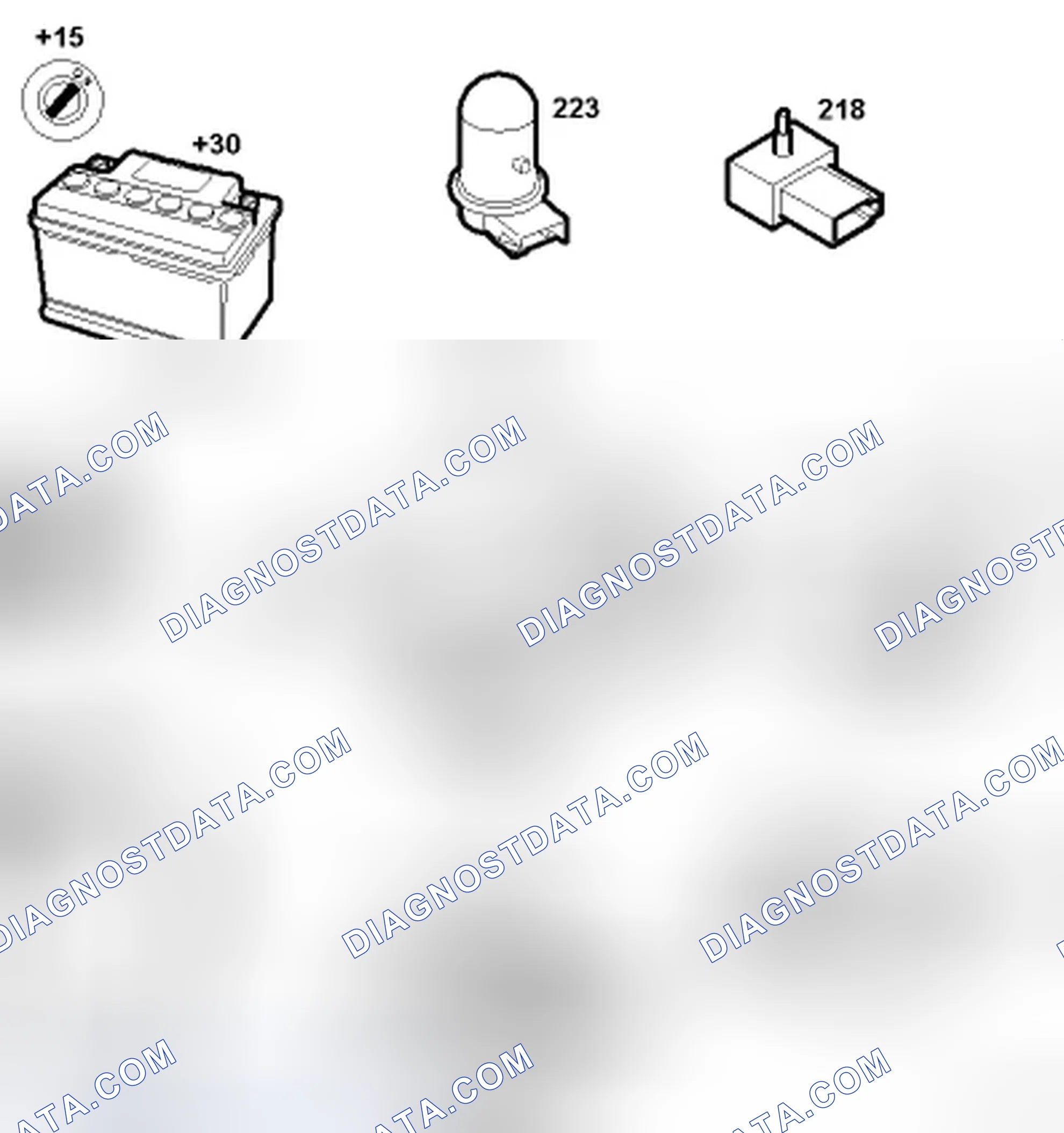 Scheme 444: Control Module Inputs