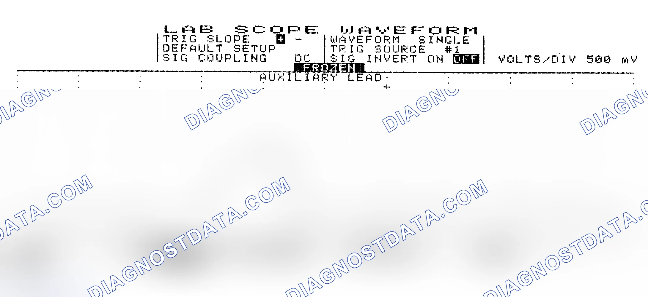 Scheme 10: Single Injector w/Excessive Current Flow - Current Pattern