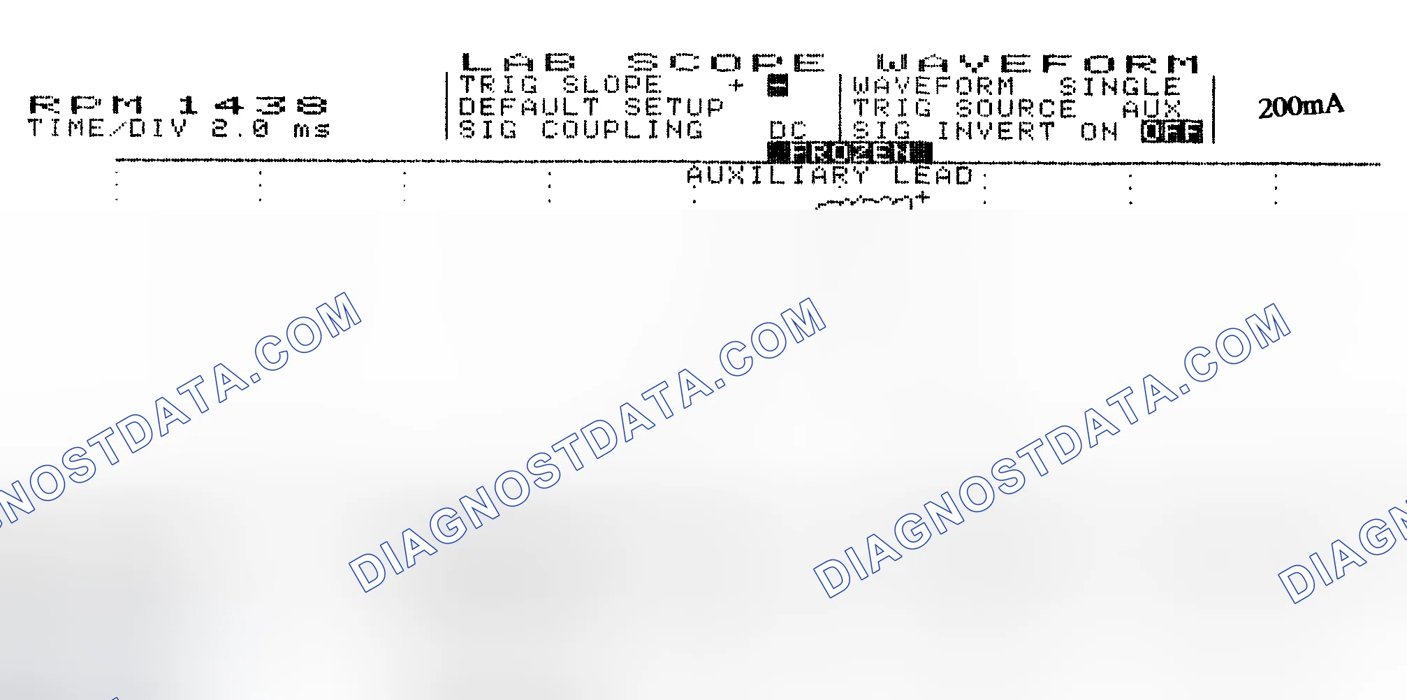 Scheme 15: Single Injector w/Normal Current Flow - Current Pattern