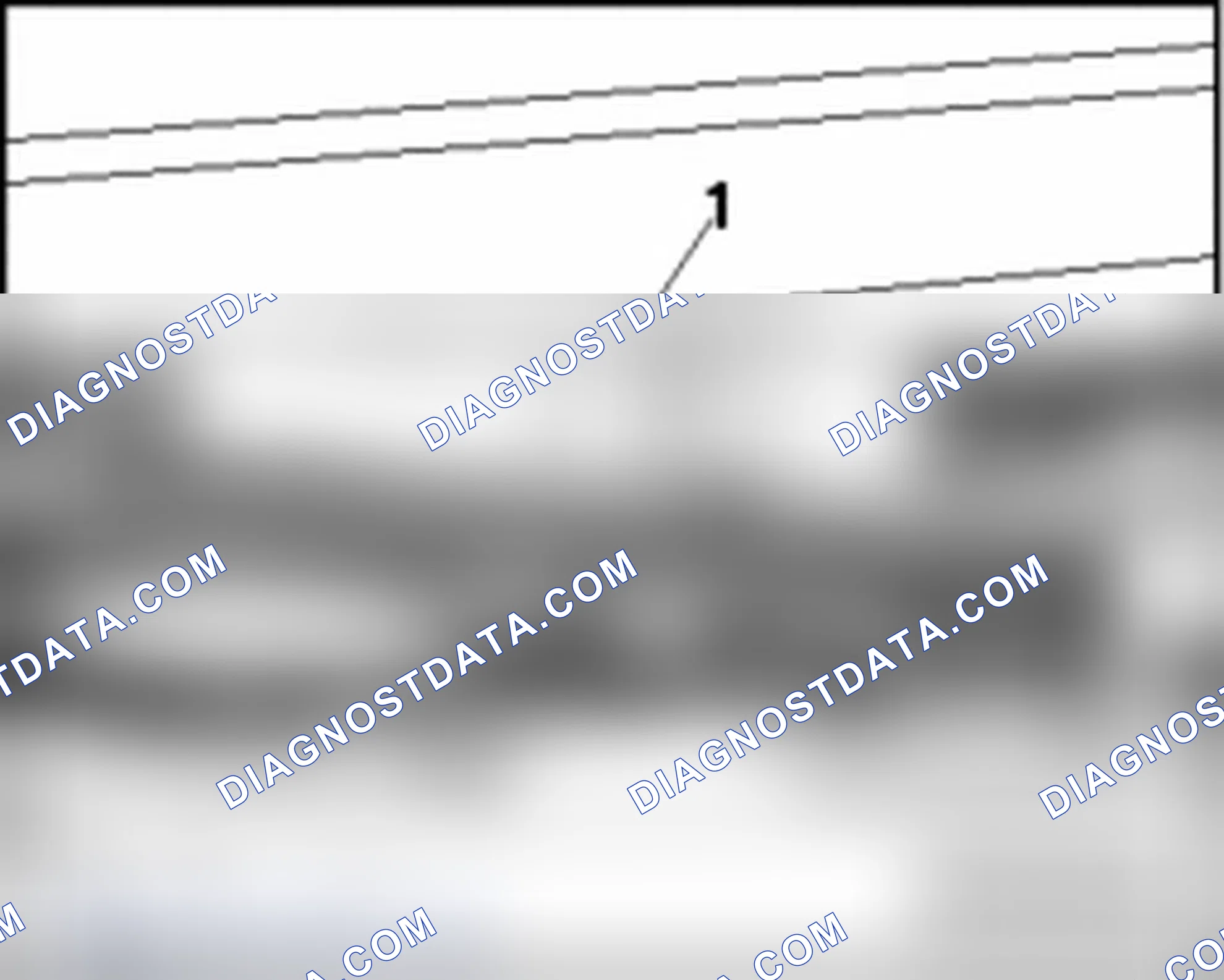 Scheme 30: Ribbed belt, W12 (6.0 MPI) and 10-cylinder gasoline engines (5.2 FSI), checking