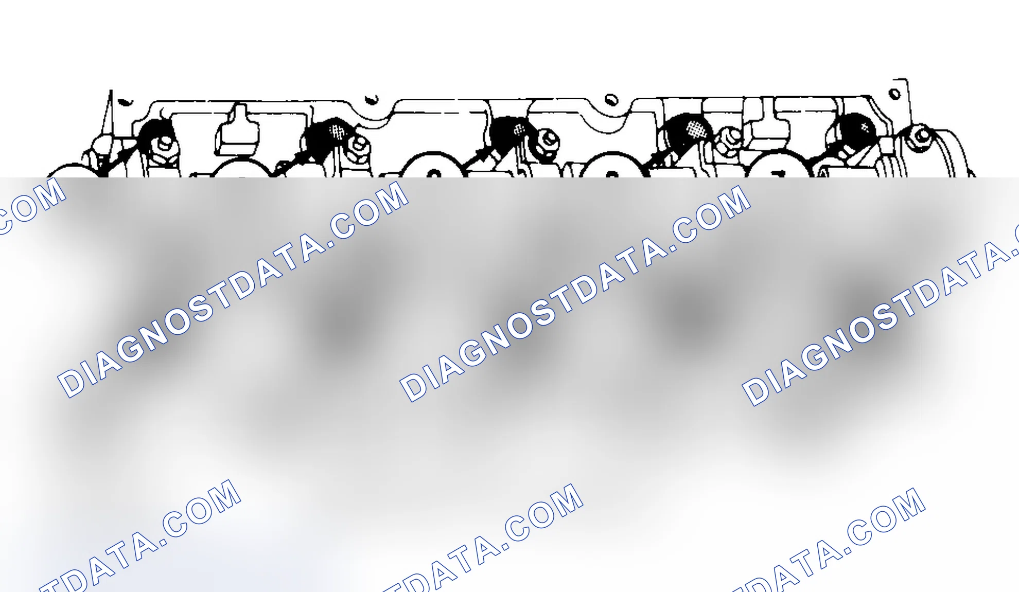 Scheme 3: Typical Cylinder Head Tightening or Loosening Sequence