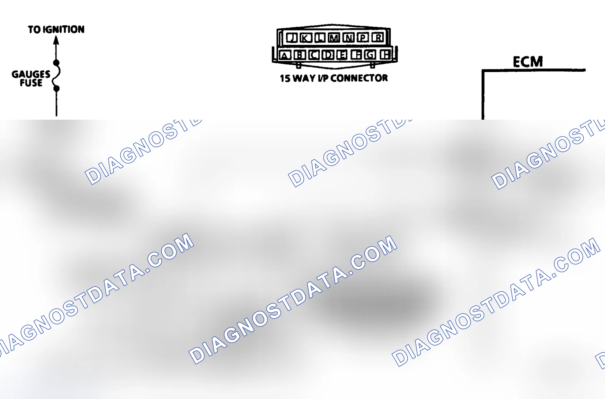 Scheme 261: CHART C-8A, TORQUE CONVERTER CLUTCH ELECTRICAL DIAGNOSIS - 5.0L & 5.7L PFI F BODY