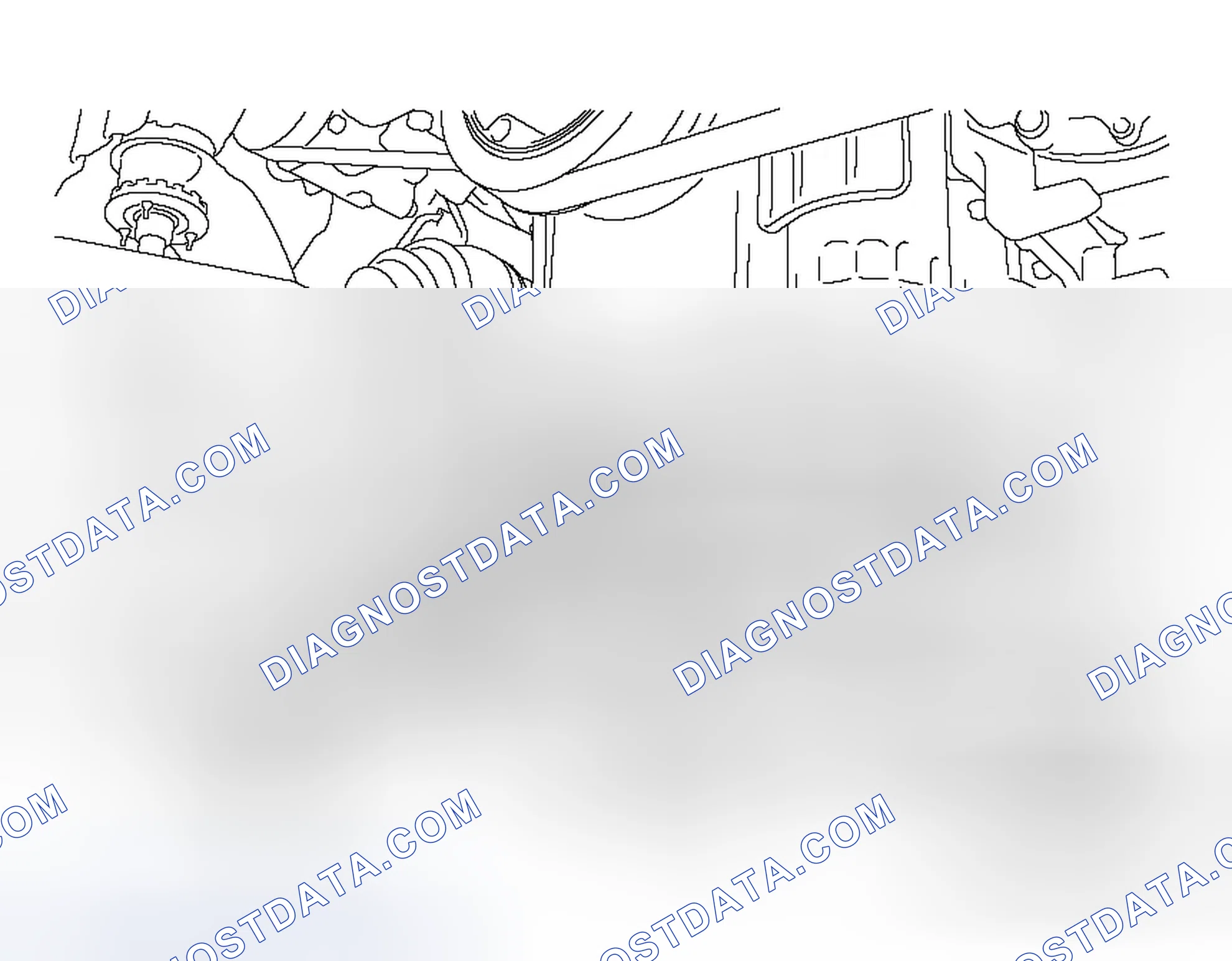 Scheme 203: >> A << ENGINE LOWER OIL PAN REMOVAL