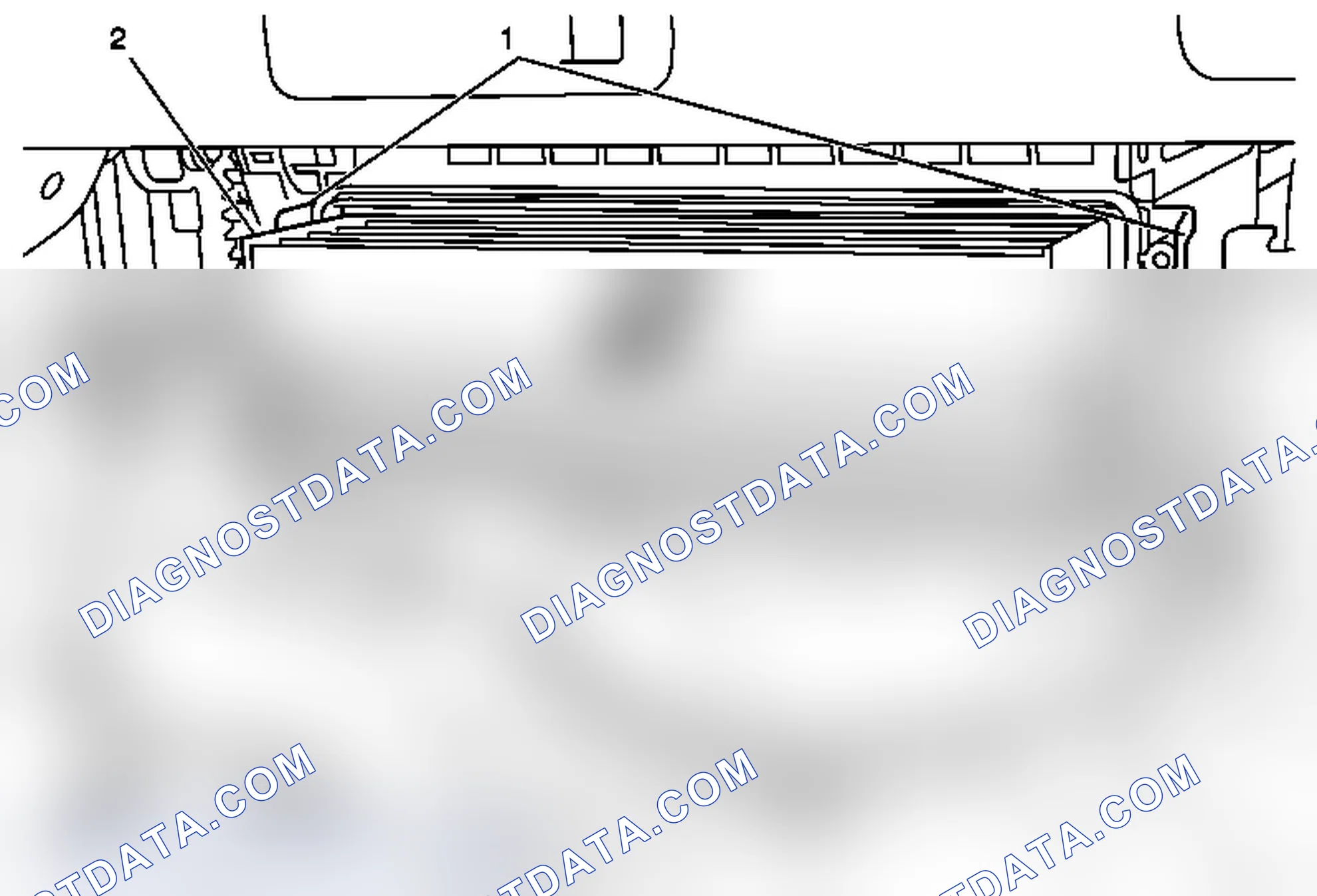 Scheme 21: Passenger Compartment Air Filter Replacement (Front)