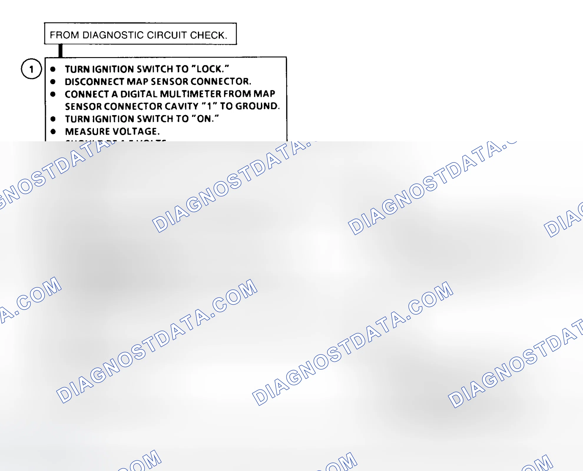 Scheme 27: Code 31 Flow Chart MAP Sensor Circuit, Low Voltage Input - Low Vacuum