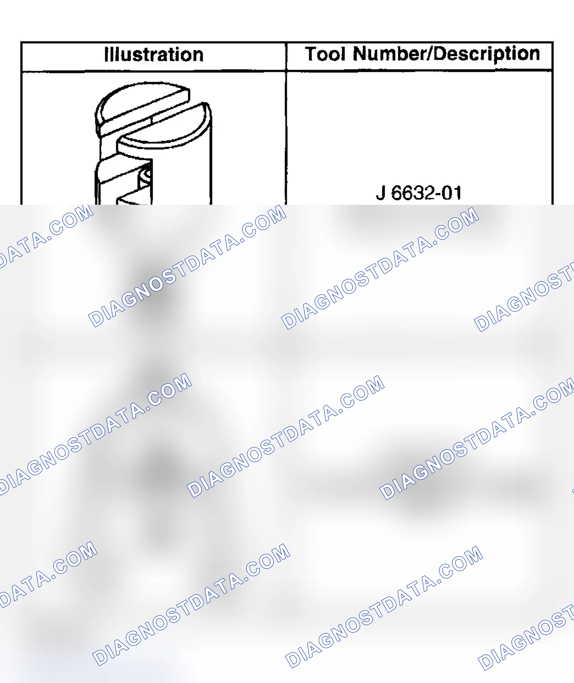 Scheme 27: Special Tools and Equipment