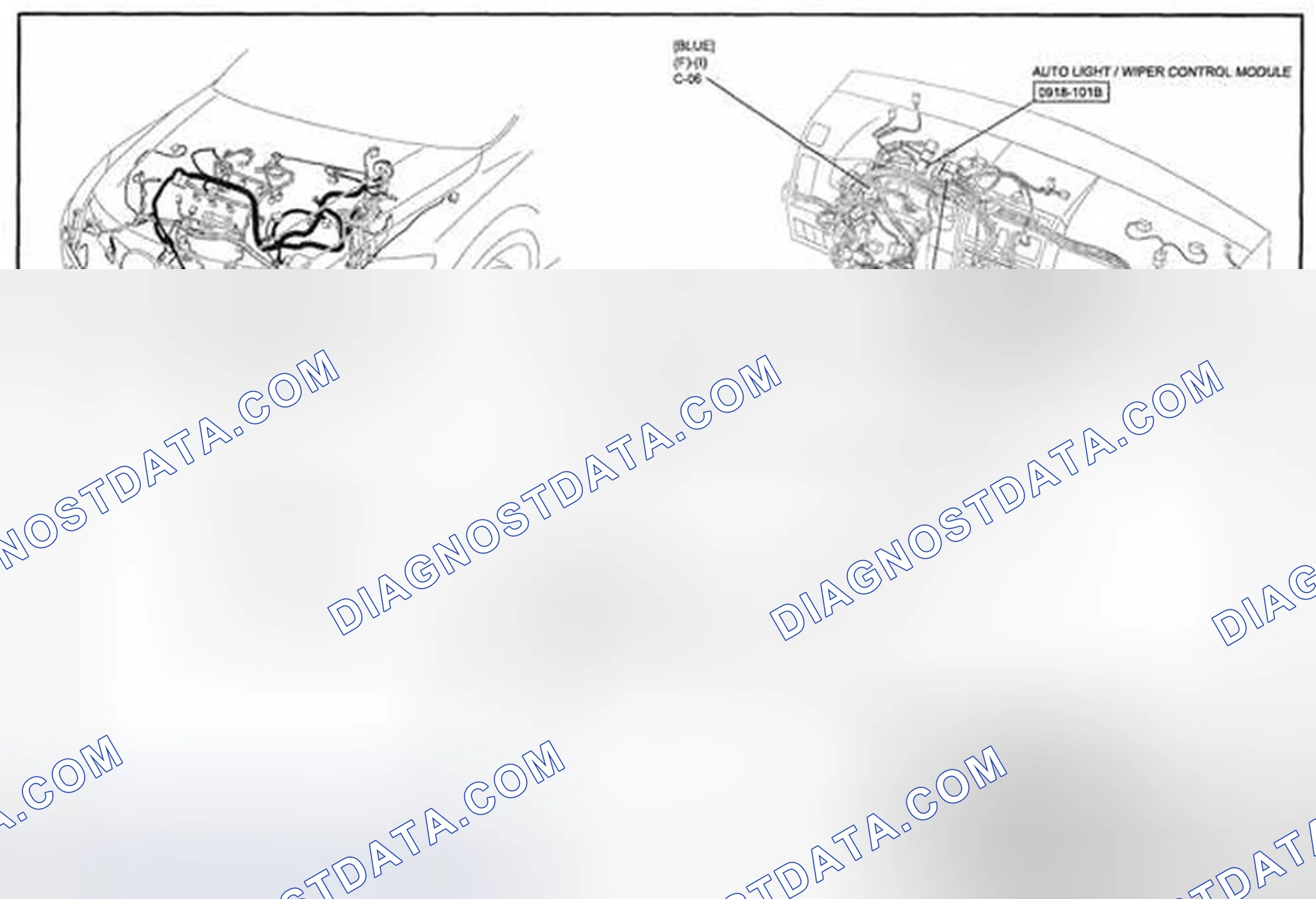 Scheme 281: Windshield Wiper And Washer (With Auto Wiper System) System Wiring Diagram - 0919-2a (2 Of 2)