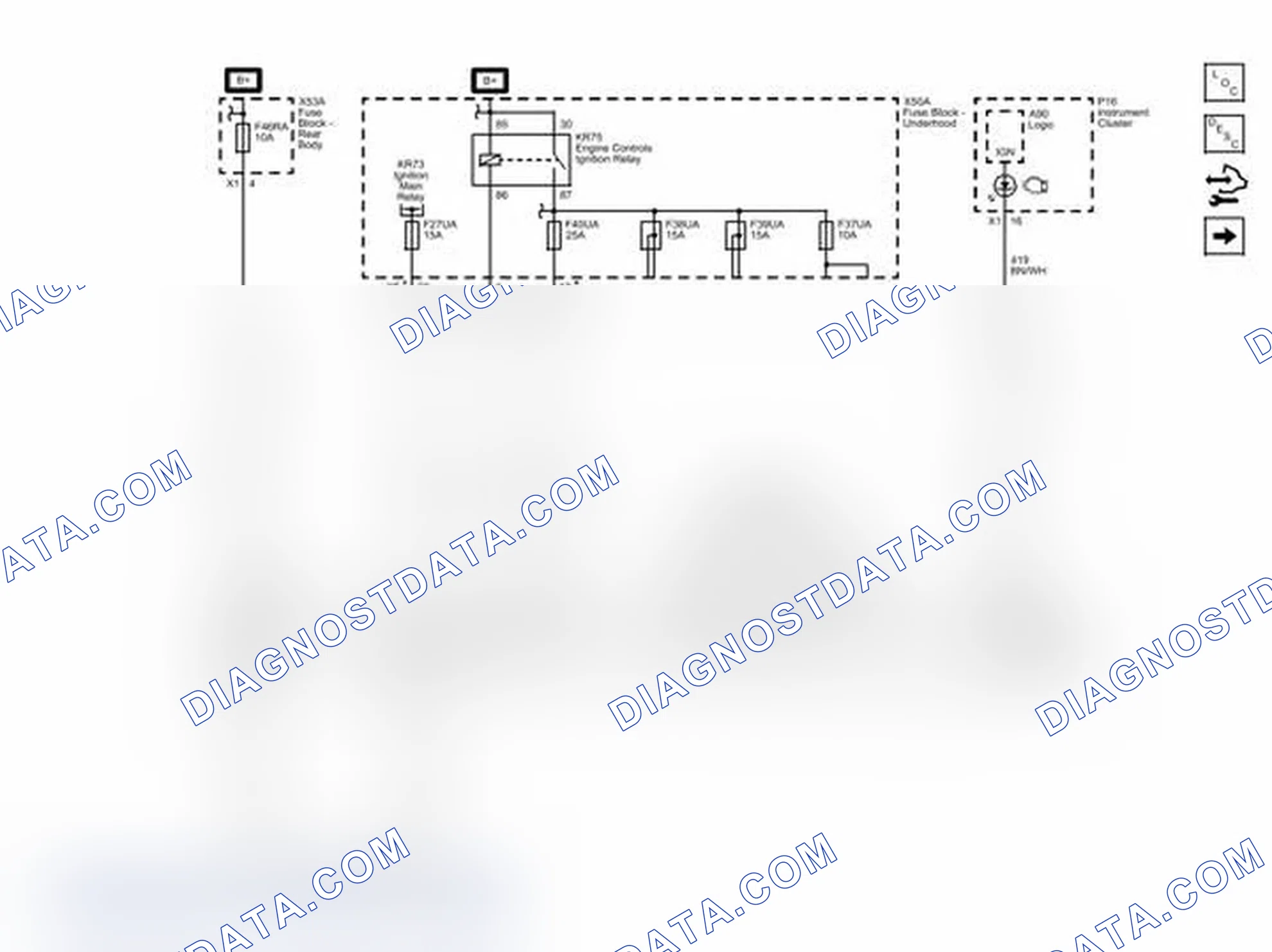 Scheme 108: Module Power, Ground, Serial Data, and MIL