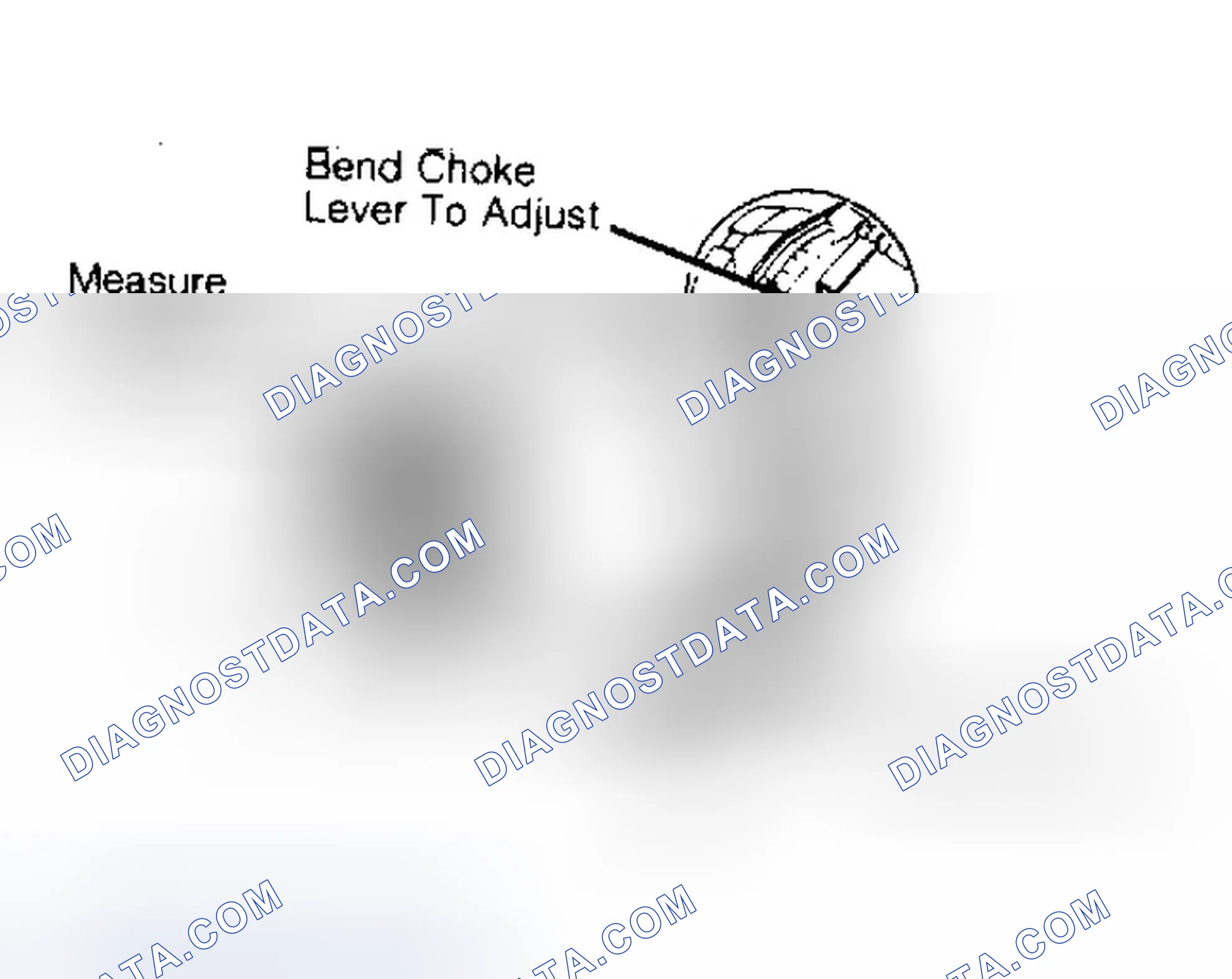 Scheme 23: Adjusting Fast Idle Cam (Throttle Opening Angle)