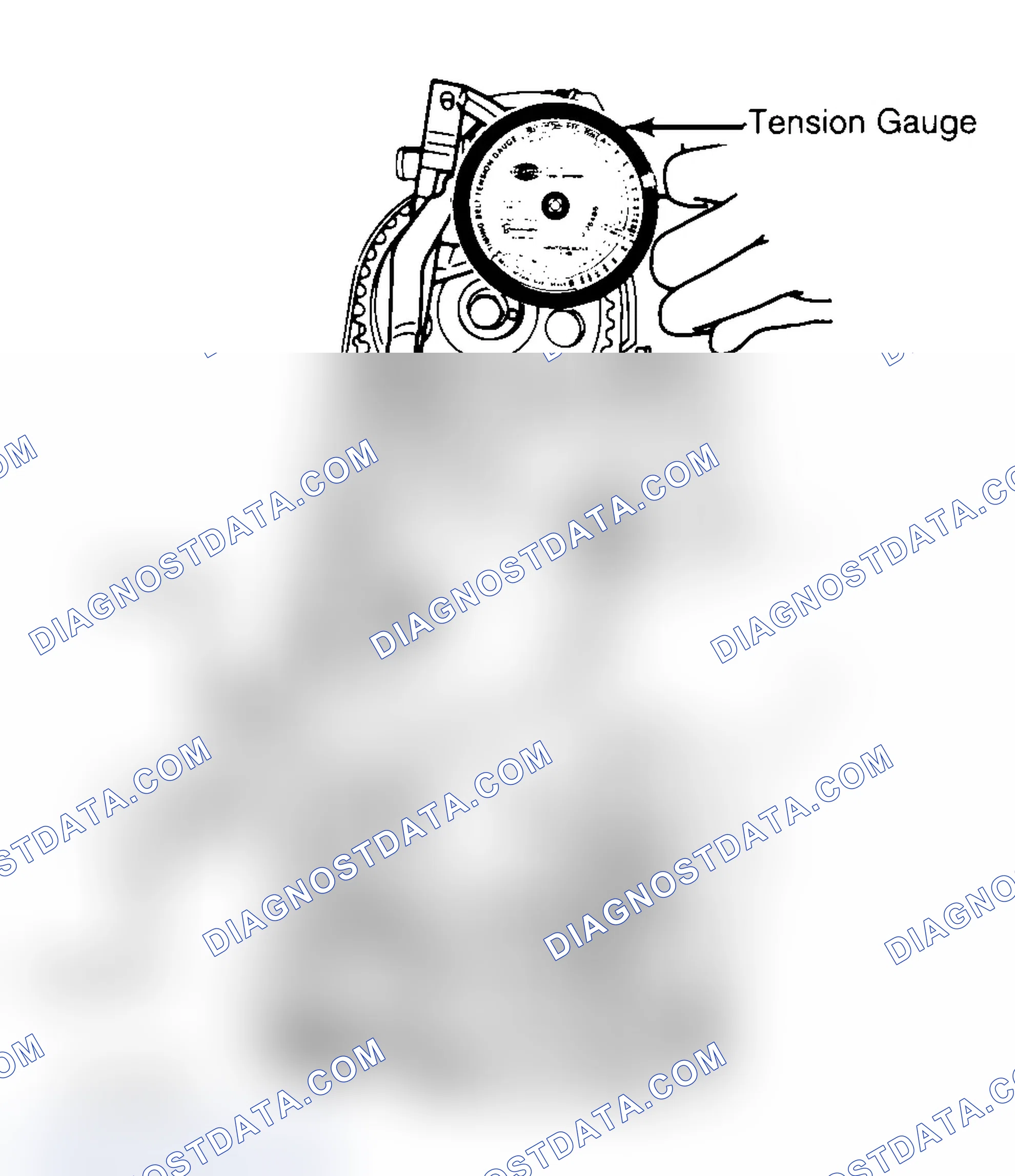 Scheme 3: Adjusting Typical Timing Belt Tension
