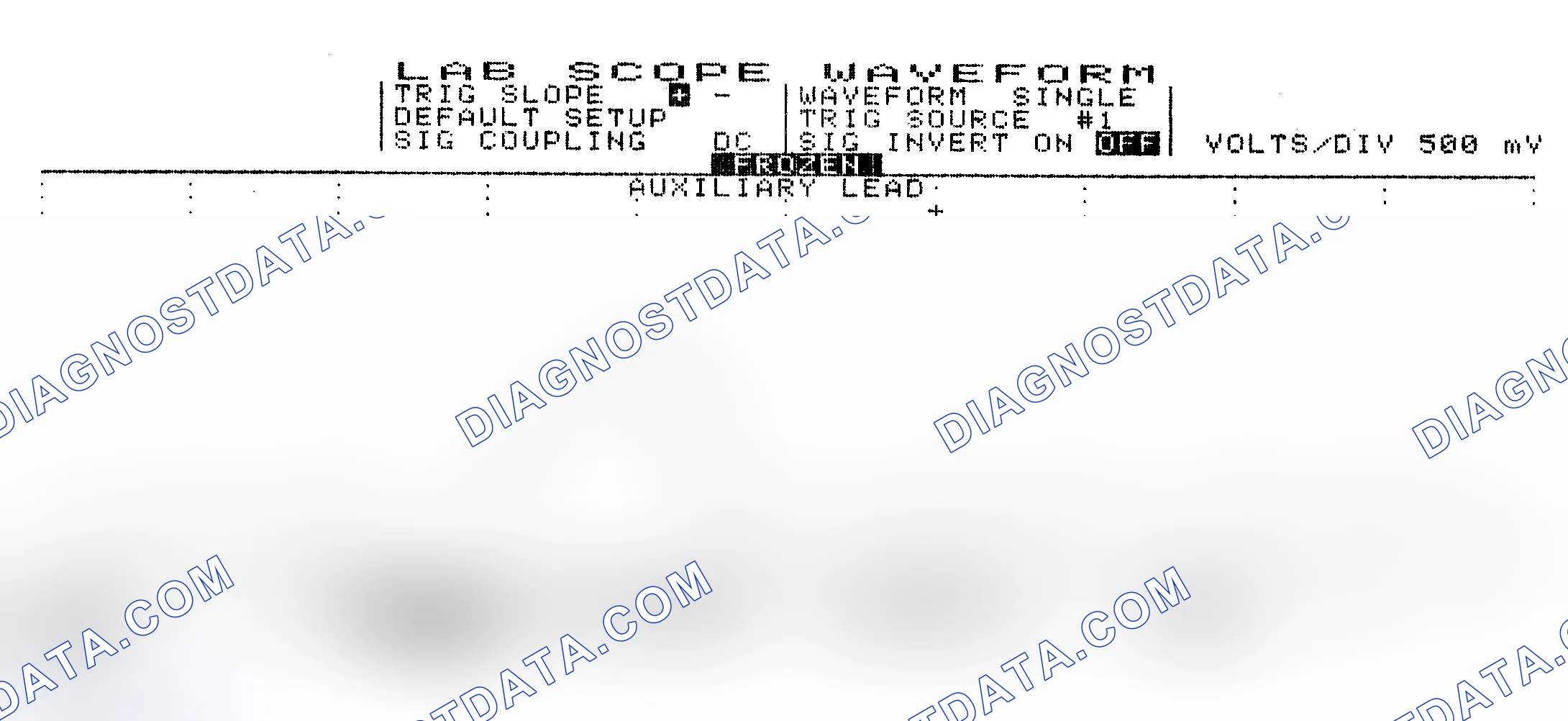 Scheme 10: Single Injector w/Excessive Current Flow - Current Pattern