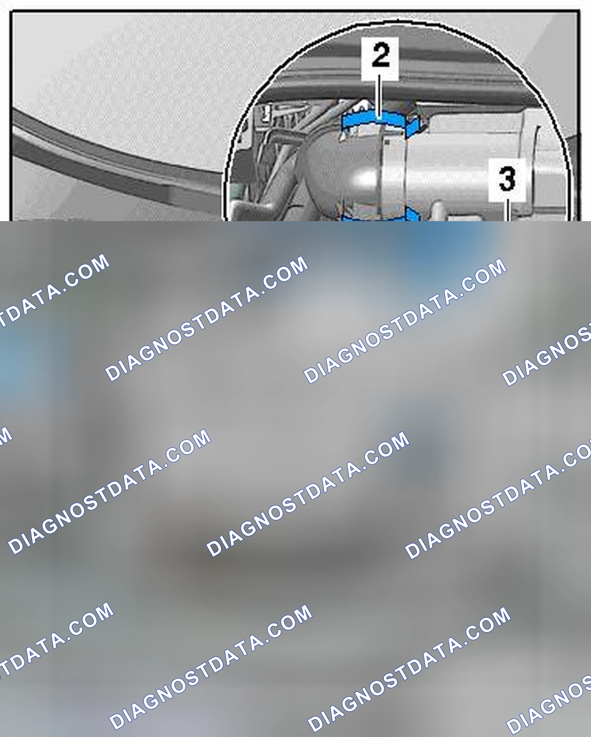 Scheme 126: ENGINE COVER WITH AIR FILTER ELEMENT