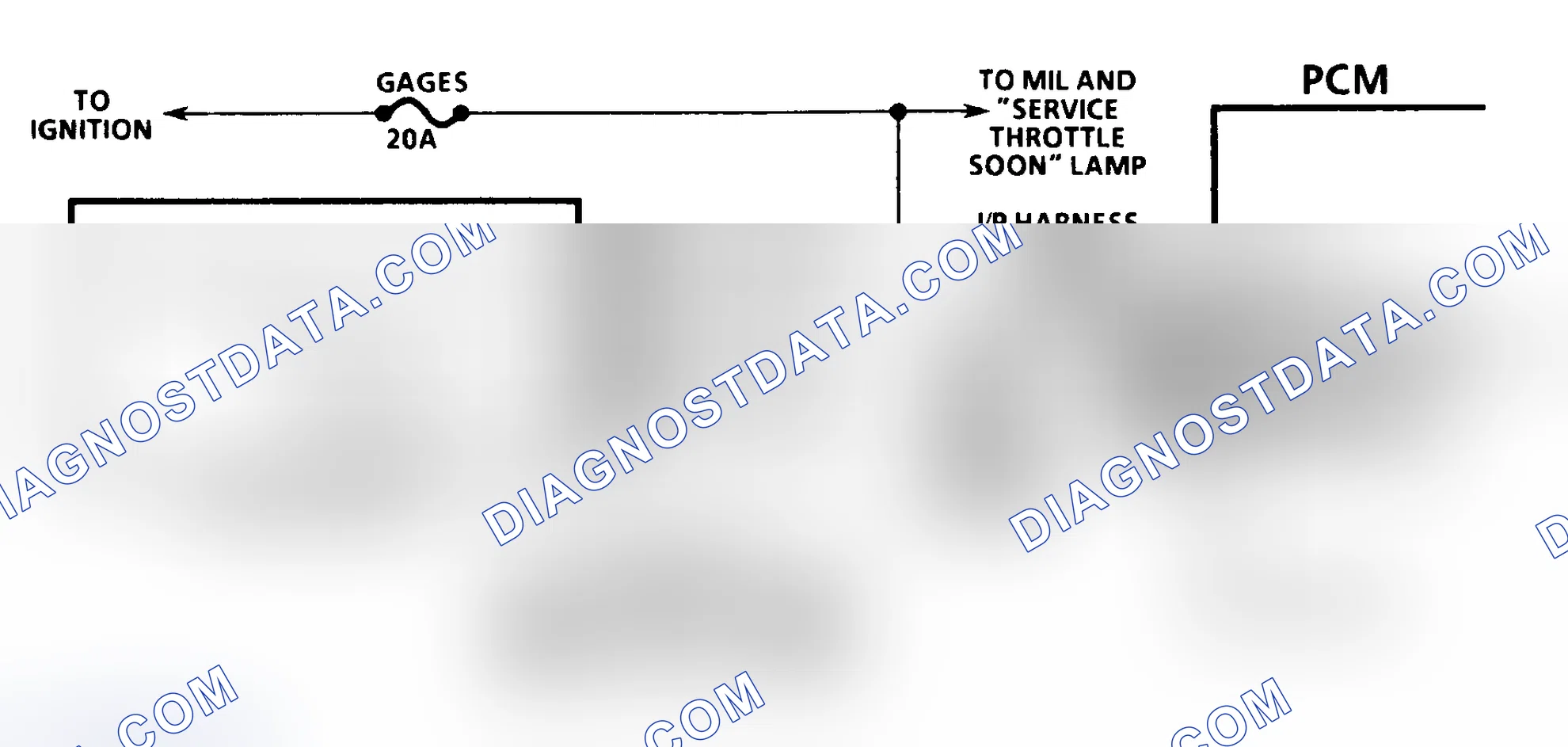 Scheme 364: DTC 71 Schematic ("C" & "K" Series) Set/Coast Switch Fault
