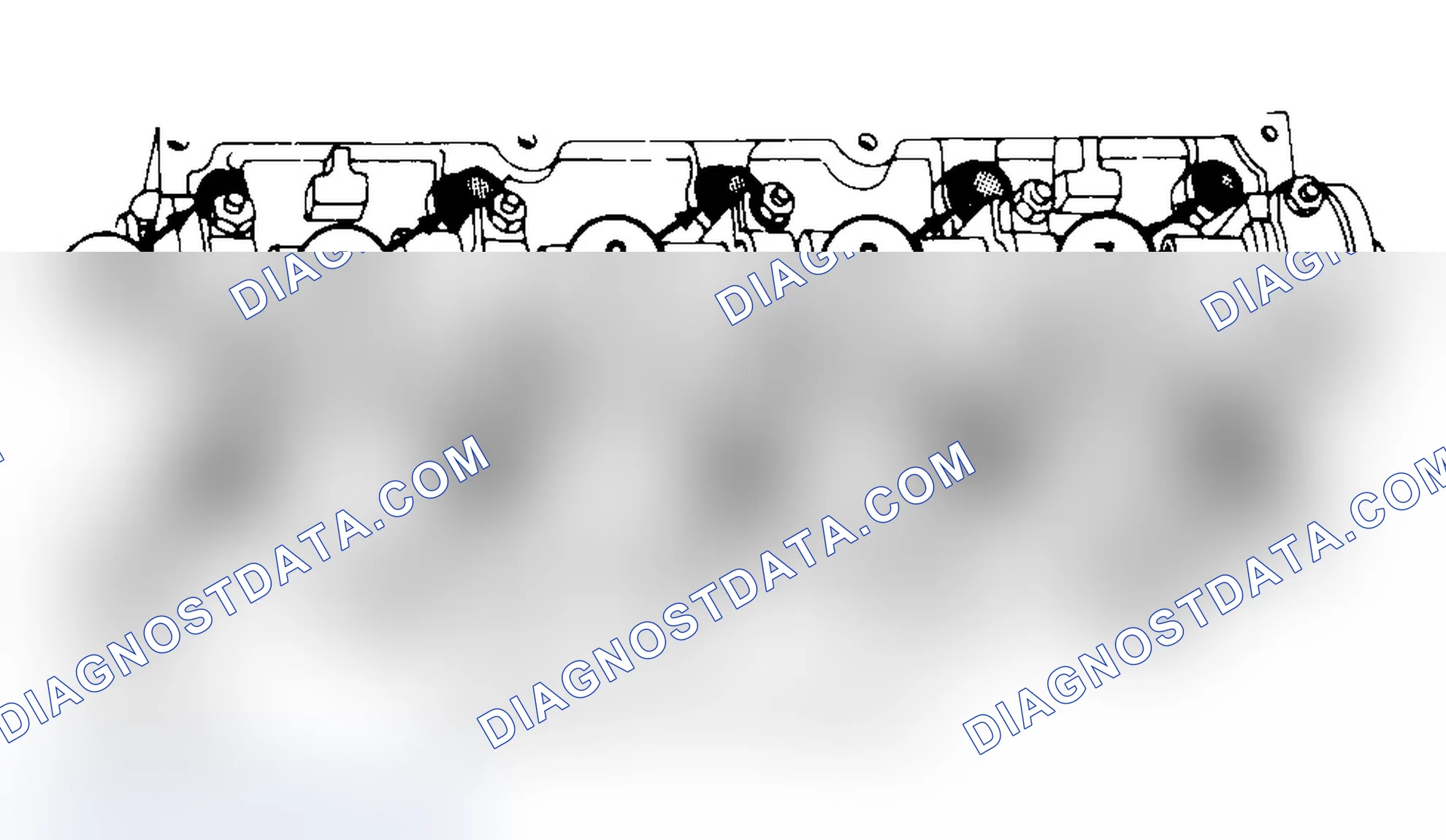 Scheme 3: Typical Cylinder Head Tightening or Loosening Sequence