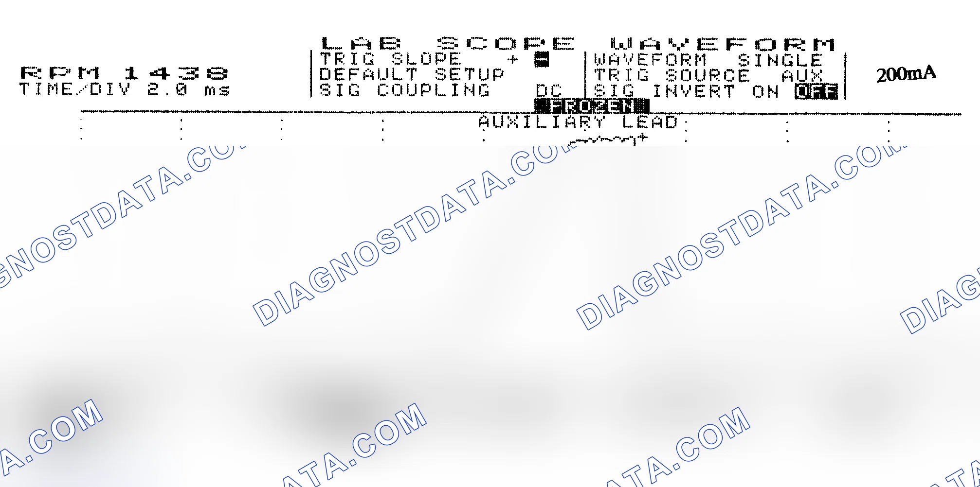 Scheme 15: Single Injector w/Normal Current Flow - Current Pattern