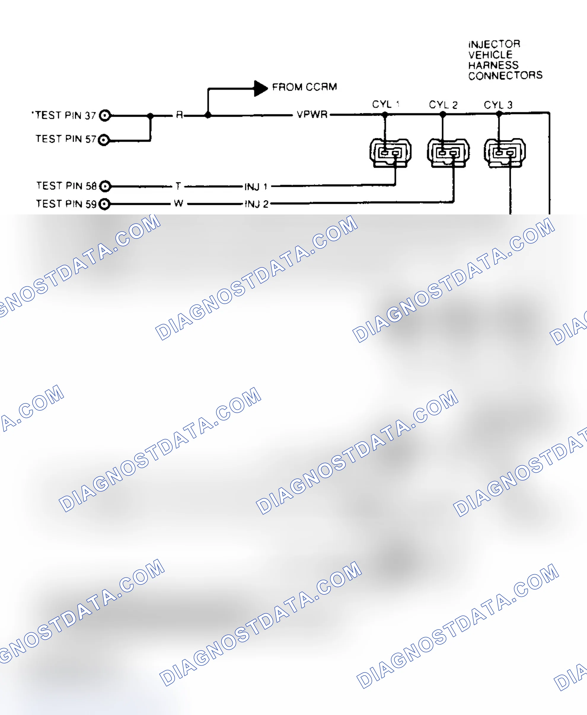 Scheme 243: Test Schematic (Taurus 3.0L SHO)