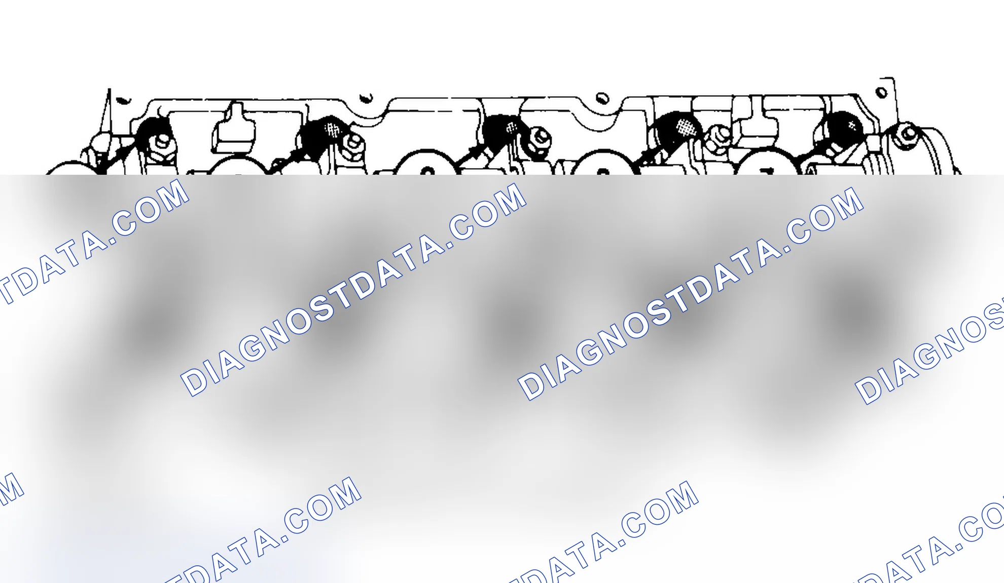 Scheme 3: Typical Cylinder Head Tightening or Loosening Sequence
